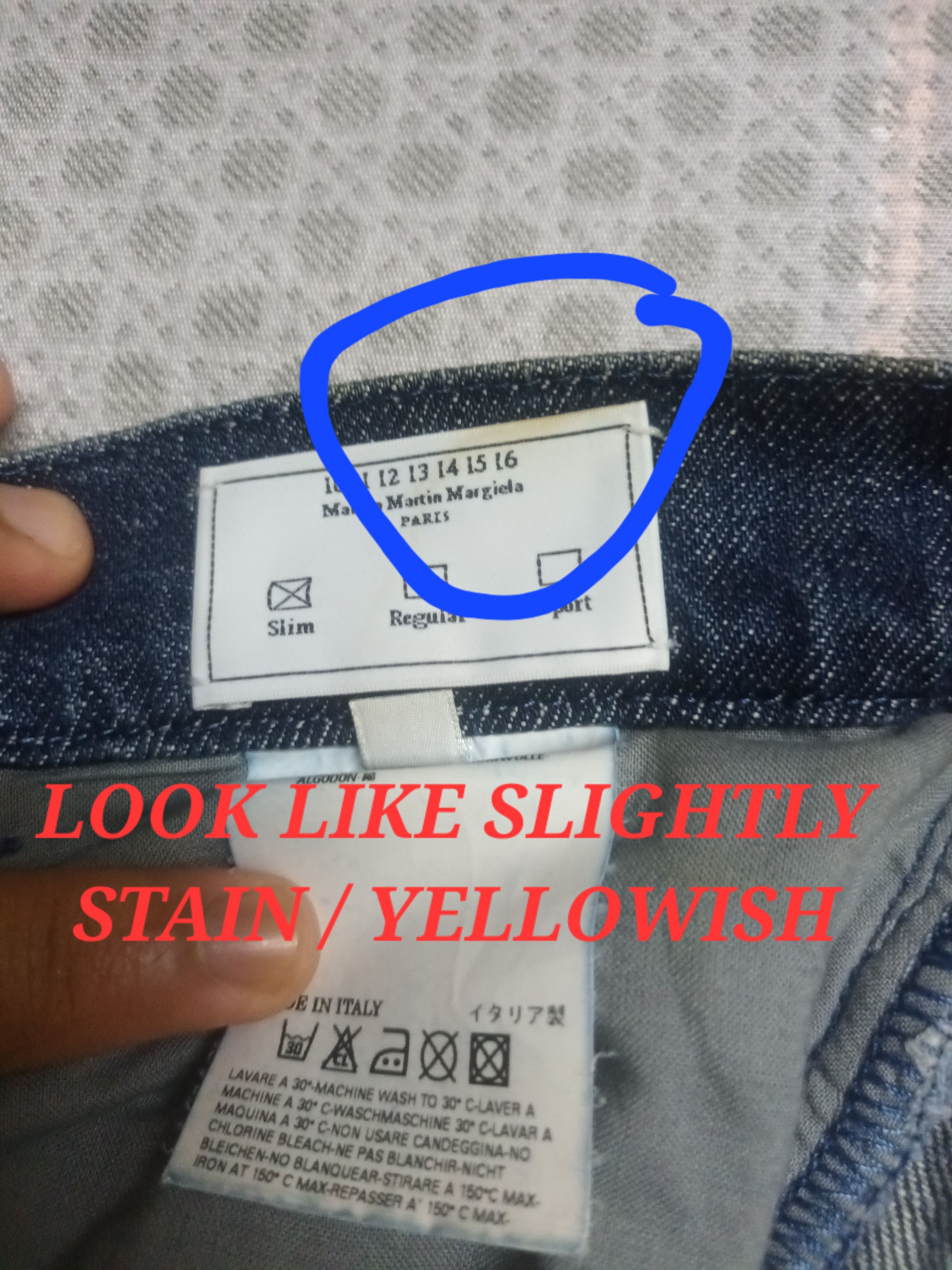 Maison Margiela 🔥 MAISON MARTIN MARGIELA DENIM PANTS 🔥 Size 34" / US 12 / IT 48 - 14 Thumbnail