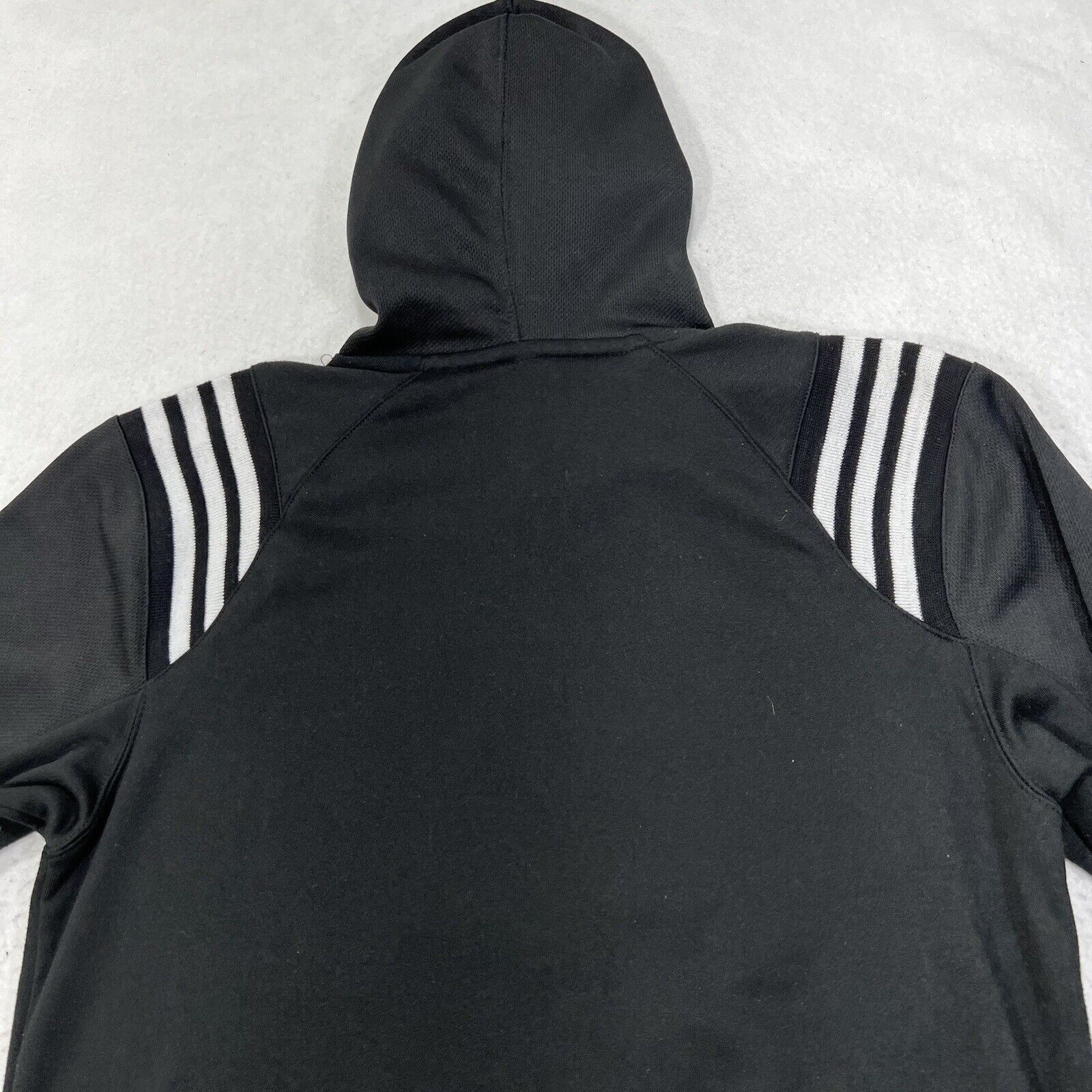 Adidas Adidas NBA Miami Heat Hoodie Lined Pullover Black Sweatshirt Size US S / EU 44-46 / 1 - 11 Thumbnail