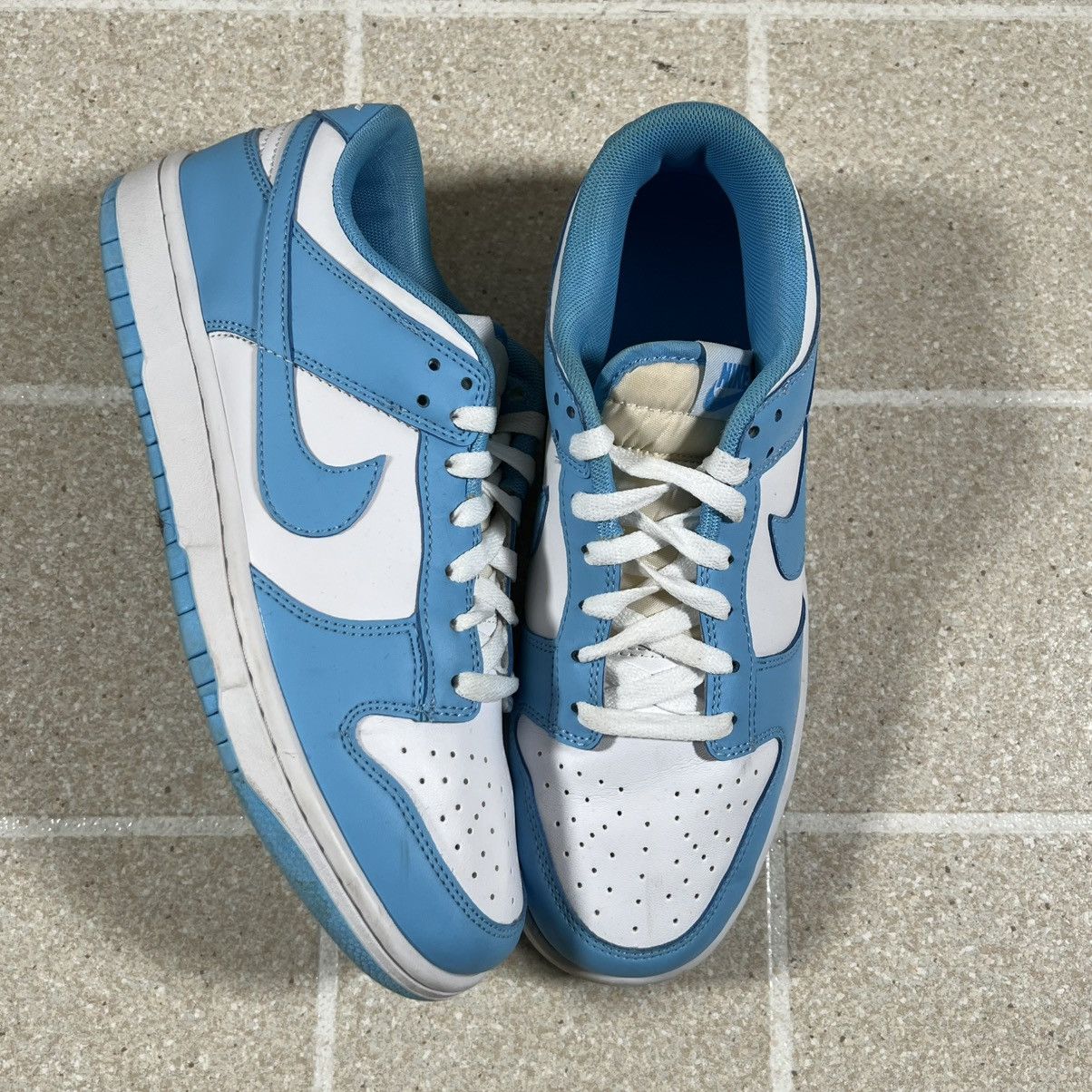 Nike Nike Dunk Low UNC White/University Blue Sneakers Size 8 Size US 8 / EU 41 - 1 Thumbnail