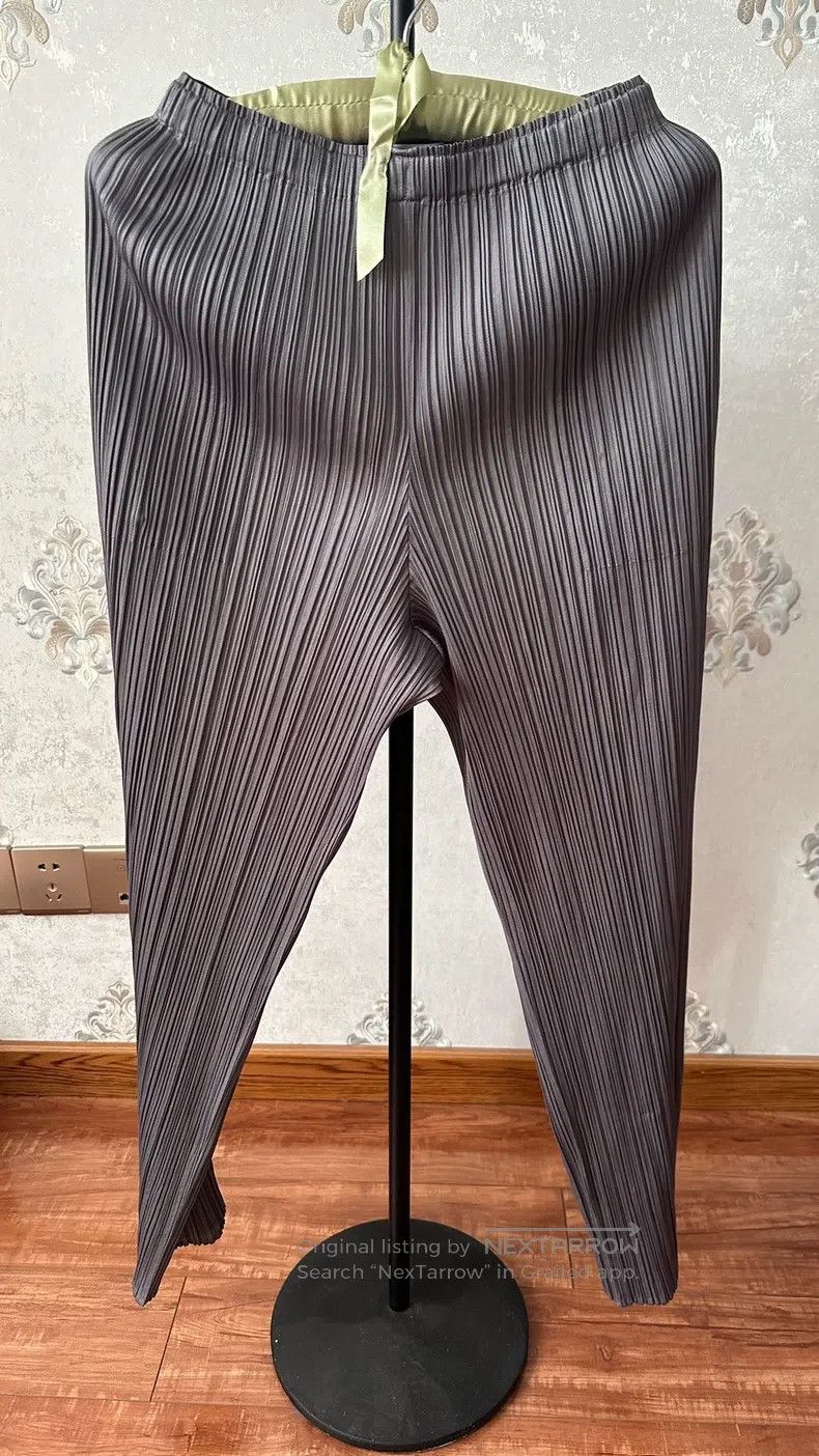 Issey Miyake Issey Miyake size:3 Gray Pants Size 31" - 1 Thumbnail
