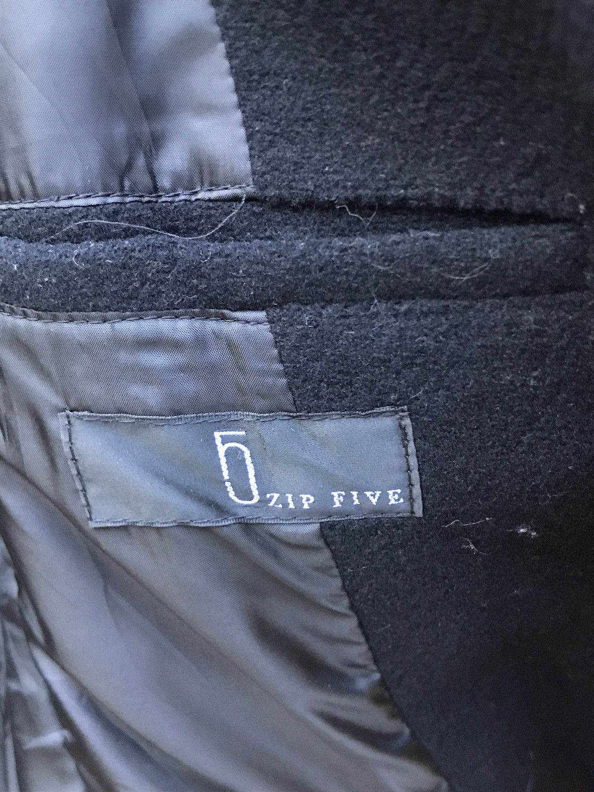 Japanese Brand 🌟5 zip Five Wool Double Collar Jacket Size US S / EU 44-46 / 1 - 10 Thumbnail