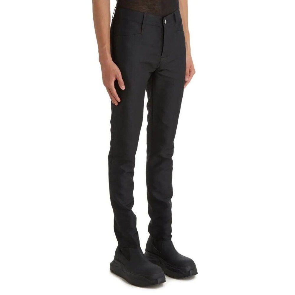 image of Rick Owens Phlegethon Tyrone Jeans 48 Us M Black Skinny, Men's (Size 32)