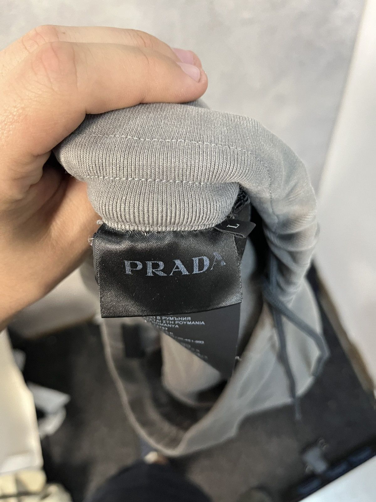 Prada Prada Sweatpants Black Tab Logo Size US 34 / EU 50 - 12 Thumbnail