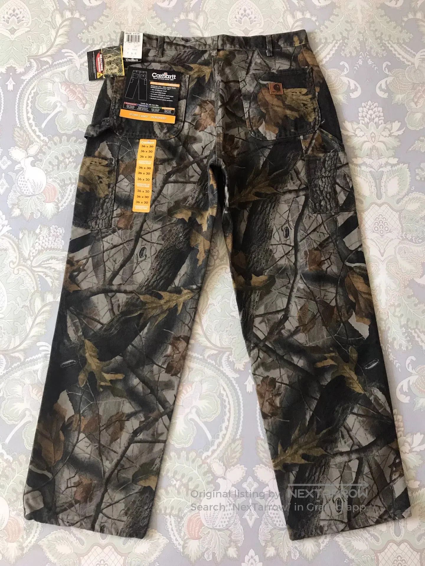 Carhartt Carhartt x Realtree B158 Dead Leaf Camo Pants. Size US 36 / EU 52 - 3 Thumbnail