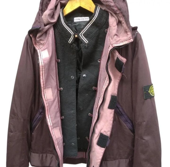 Stone Island A/W98 Stone Island Jacket 2 In 1 Dutch Rope Fodera Staccbile Size US M / EU 48-50 / 2 - 5 Thumbnail