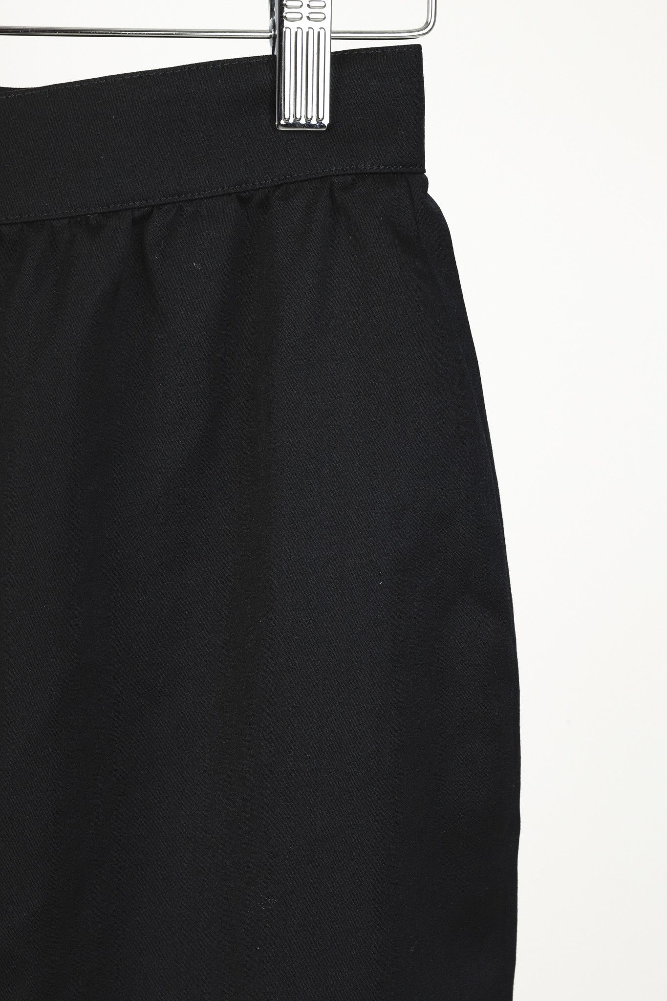 Thierry Mugler Thierry Mugler Vintage Black Wool Pencil Skirt Size 25" / US 0 / IT 36 - 5 Thumbnail