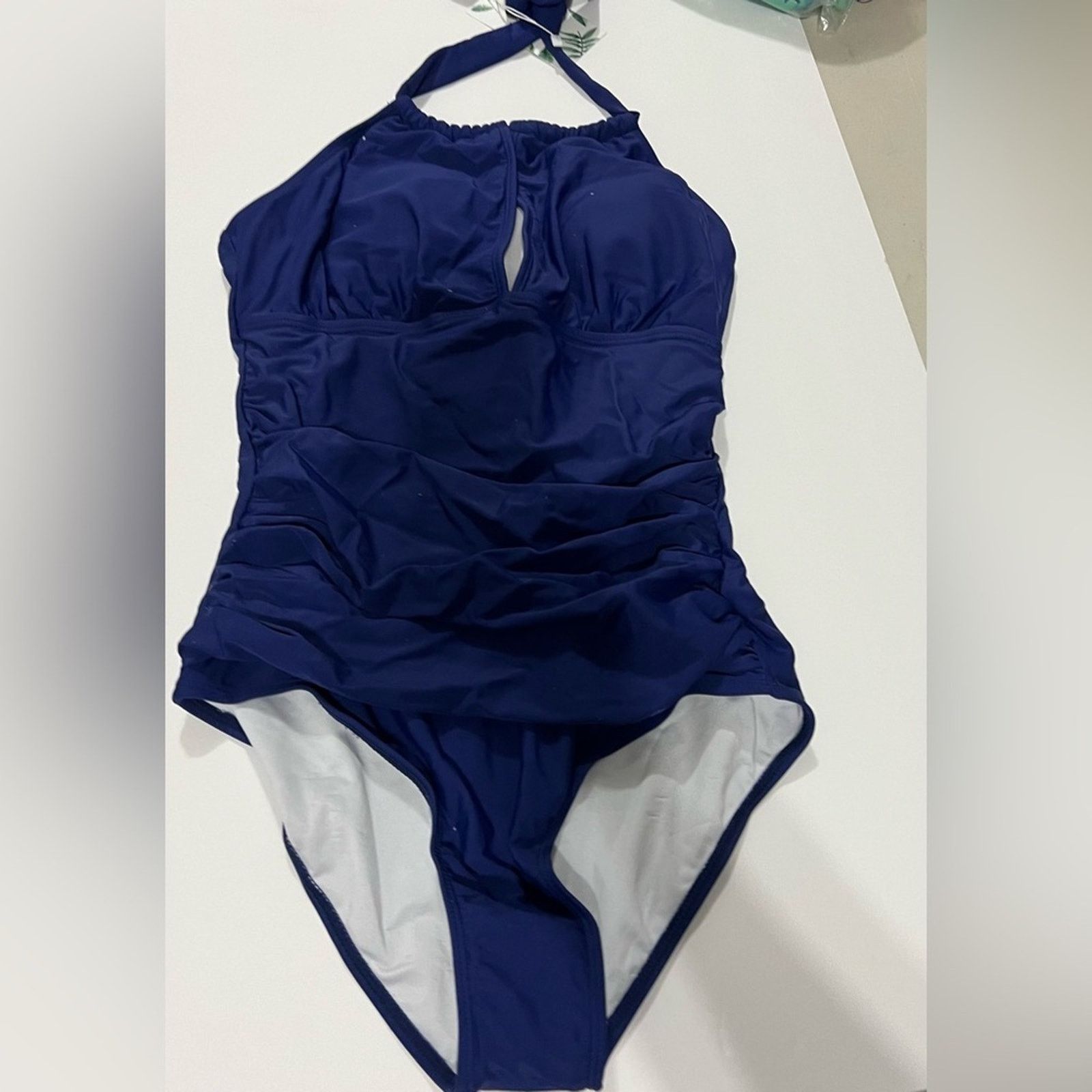 & Other Stories Eomenie One Piece Bathing Suit Halter Swimsuit M Size ONE SIZE - 3 Thumbnail