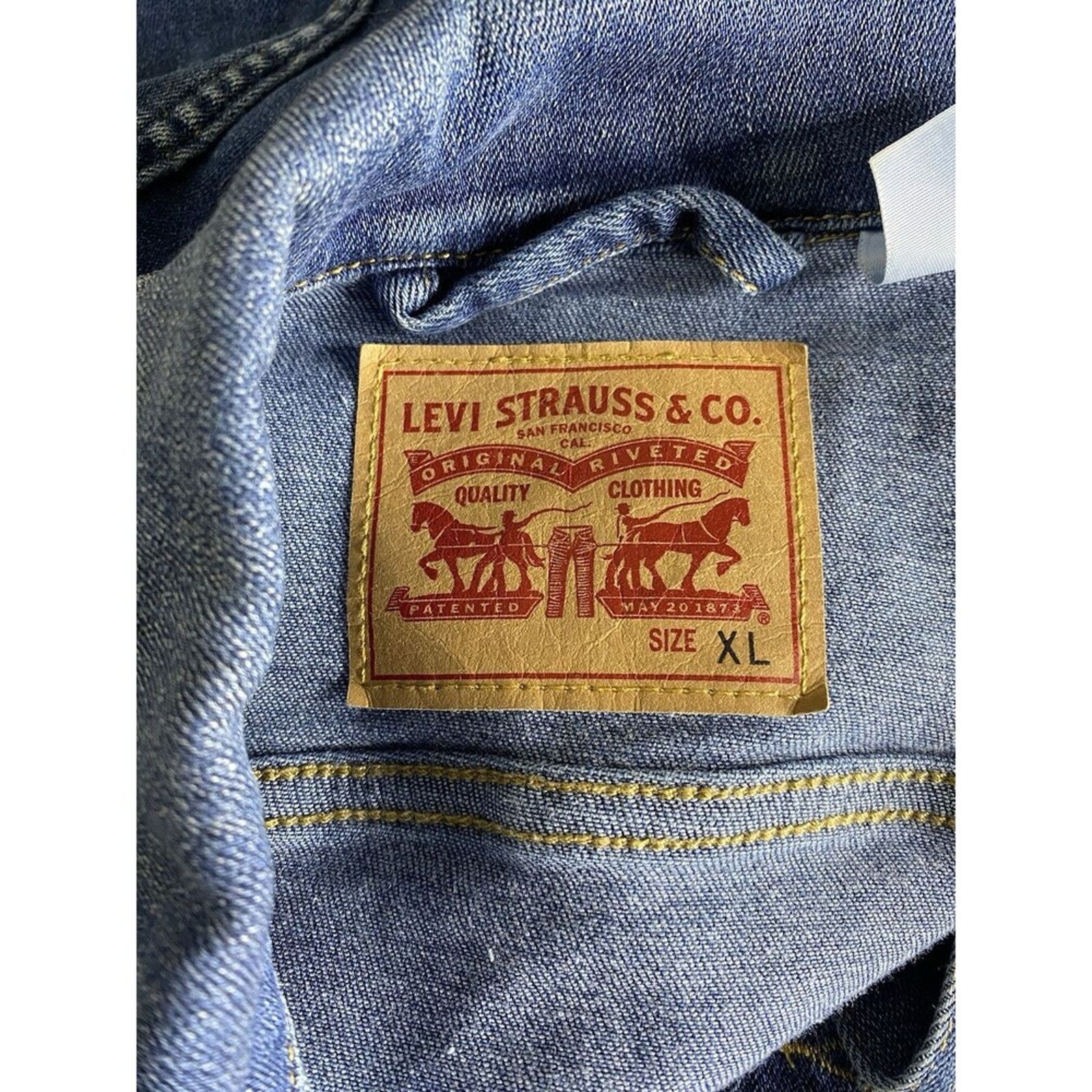 Levi's Levi's Original RED LABEL Trucker Jacket Women's XL Denim Size XL / US 12-14 / IT 48-50 - 8 Thumbnail