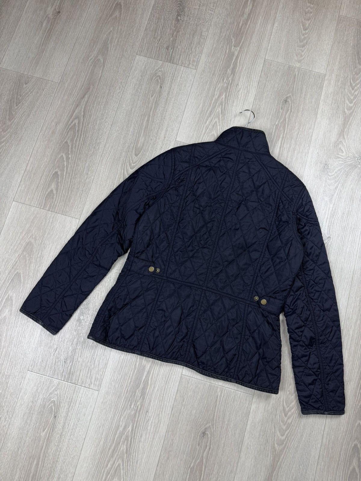 Barbour Barbour International Women Navy Polarquilted Jacket Size 10 Size L / US 10 / IT 46 - 9 Thumbnail