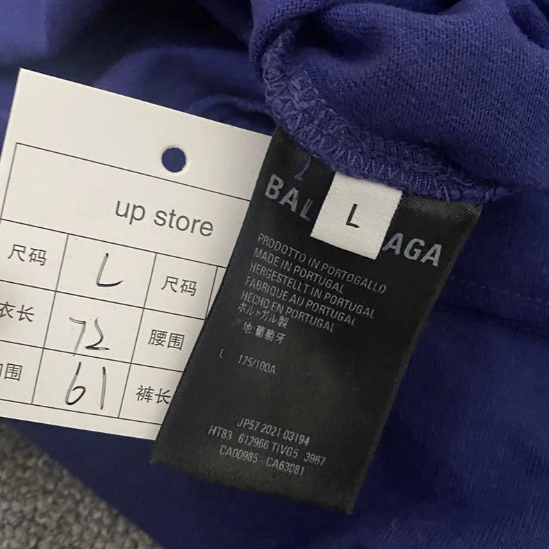 Balenciaga Balenciaga Logo Short Sleeve Size US L / EU 52-54 / 3 - 6 Thumbnail