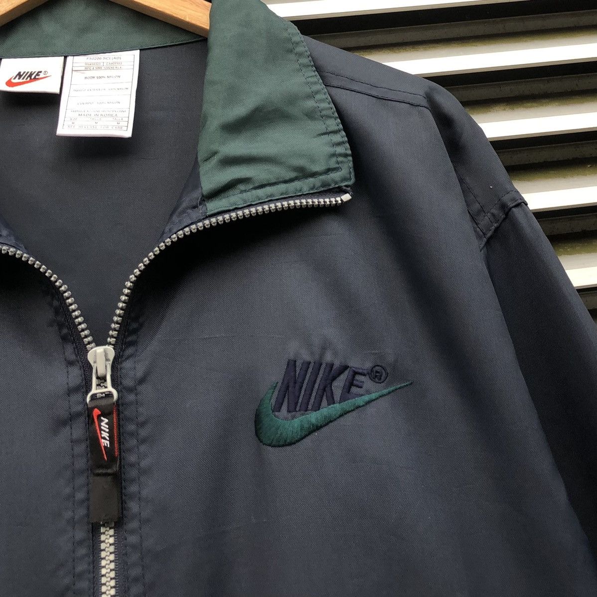 Vintage Vintage Nike 90s Half-Zip Nylon Pullover Windbreaker Jacket Size US M / EU 48-50 / 2 - 2 Thumbnail