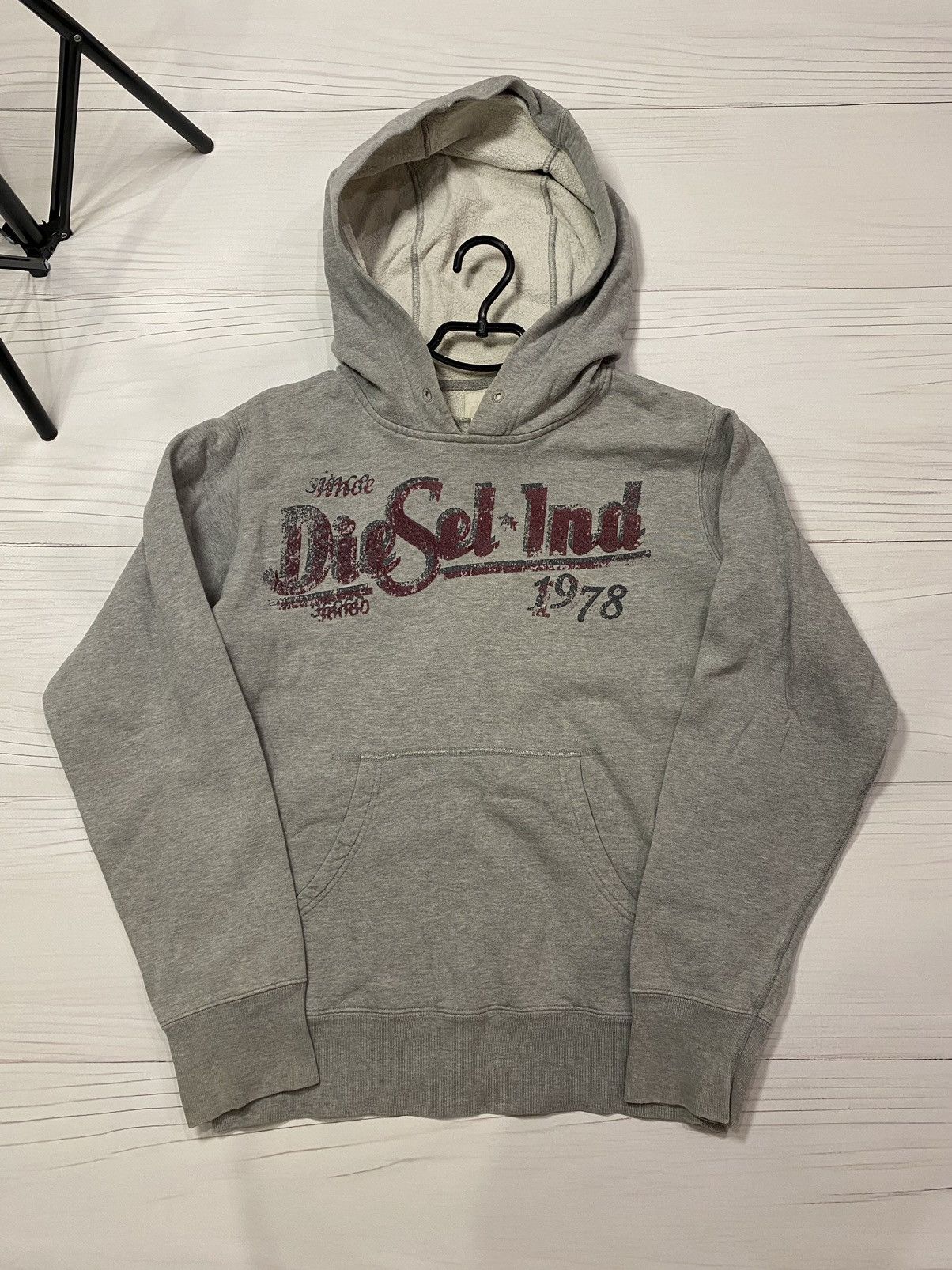 Diesel Vintage Diesel industry big logo hoodie Size M / US 6-8 / IT 42-44 - 1 Thumbnail