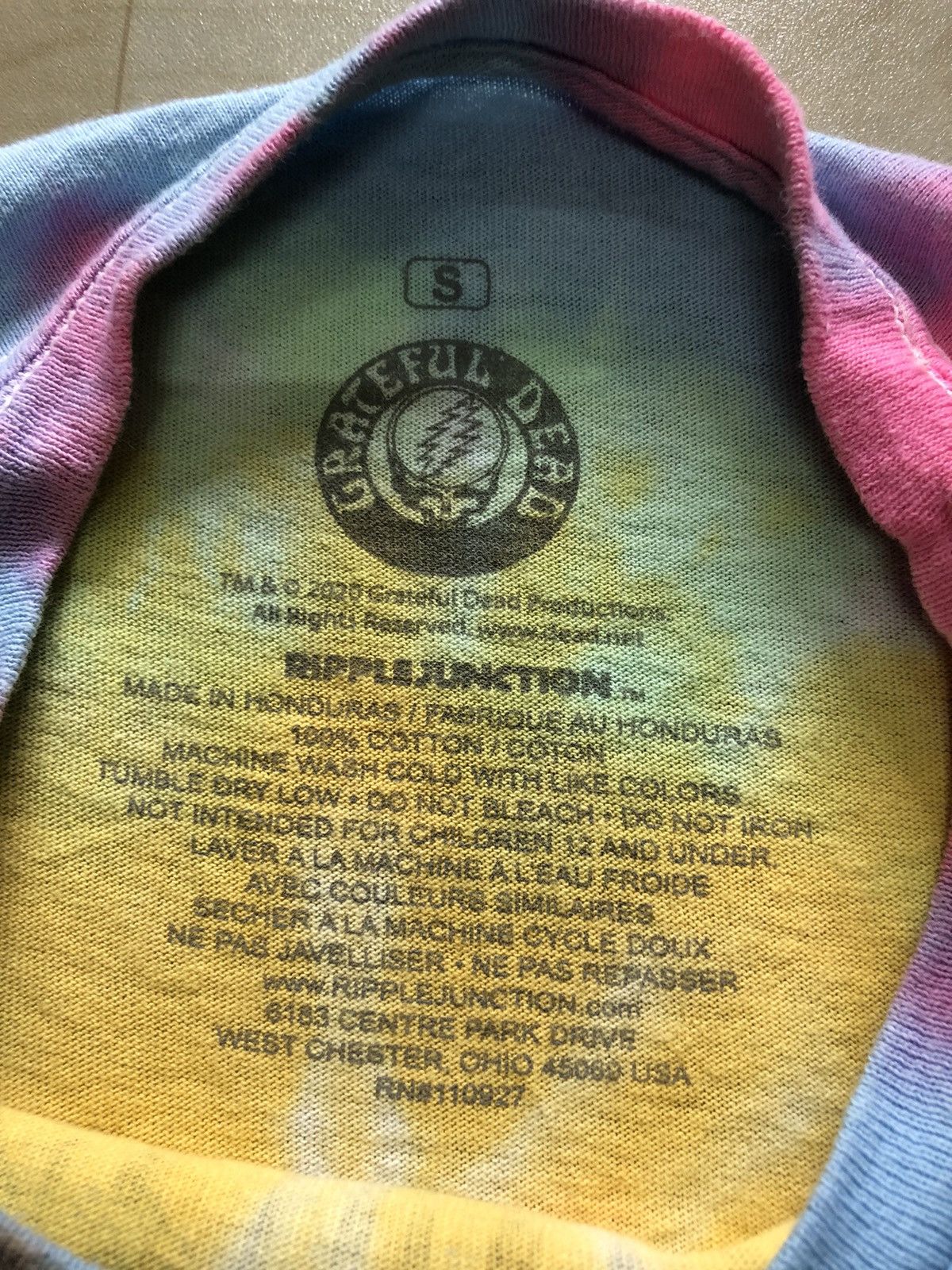 Grateful Dead Grateful Dead Tie Dye Tee Size US S / EU 44-46 / 1 - 5 Thumbnail