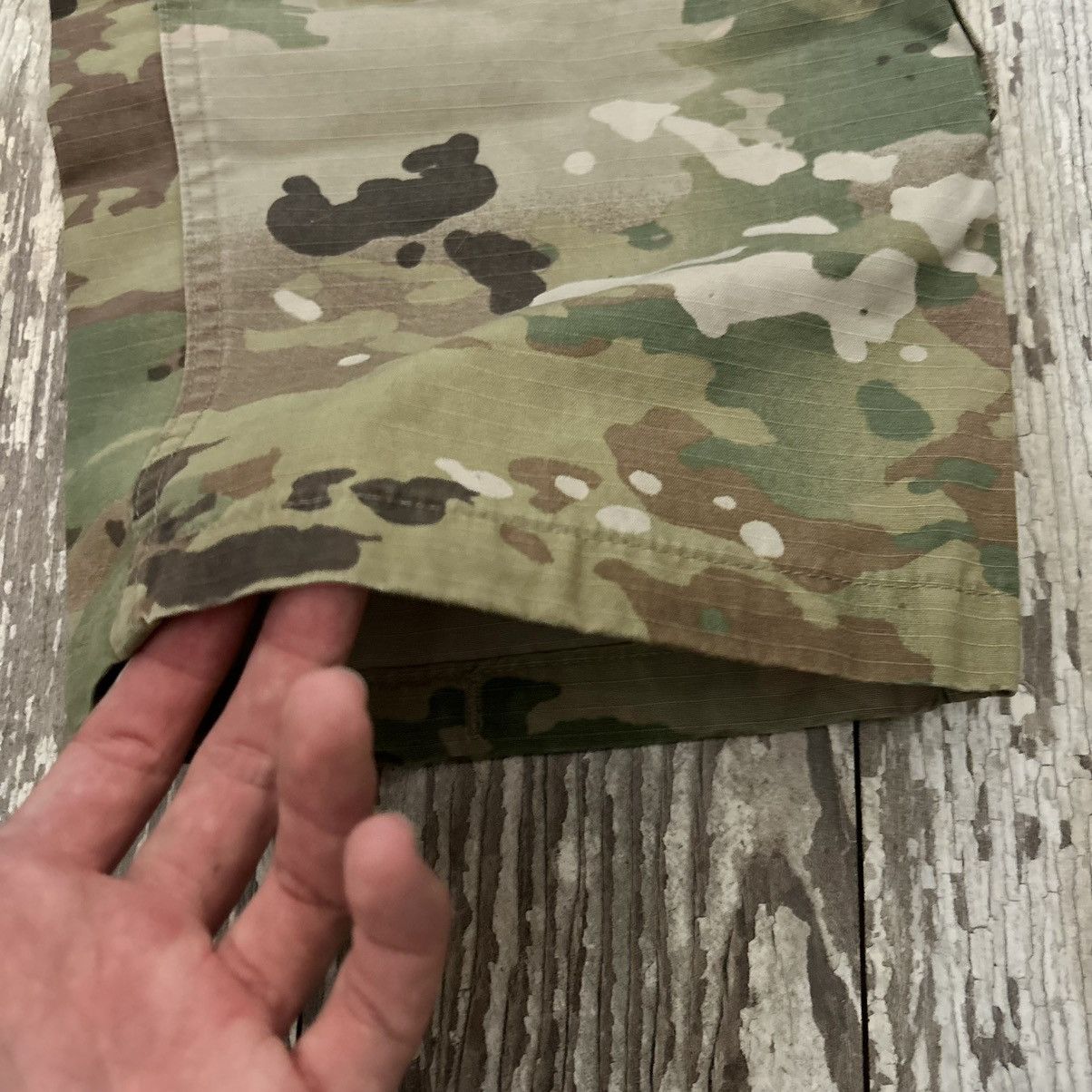 Vintage Vintage Army Combat Uniform Pants Trousers Camo Unisex 36W Size US 36 / EU 52 - 3 Thumbnail