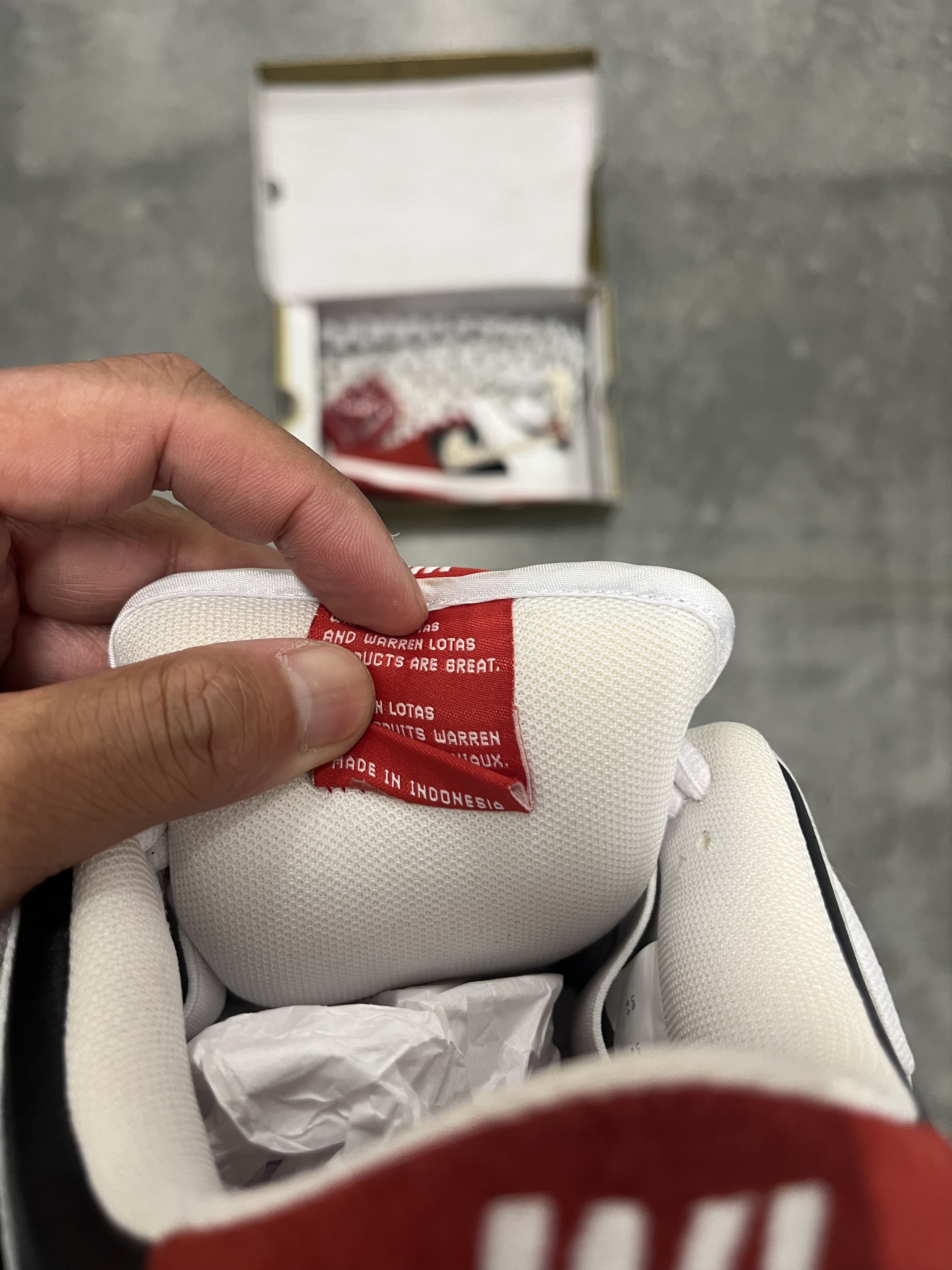Warren Lotas Warren Lotas Jason SB Dunk Low Red 9.5 Size US 9.5 / EU 42-43 - 5 Thumbnail