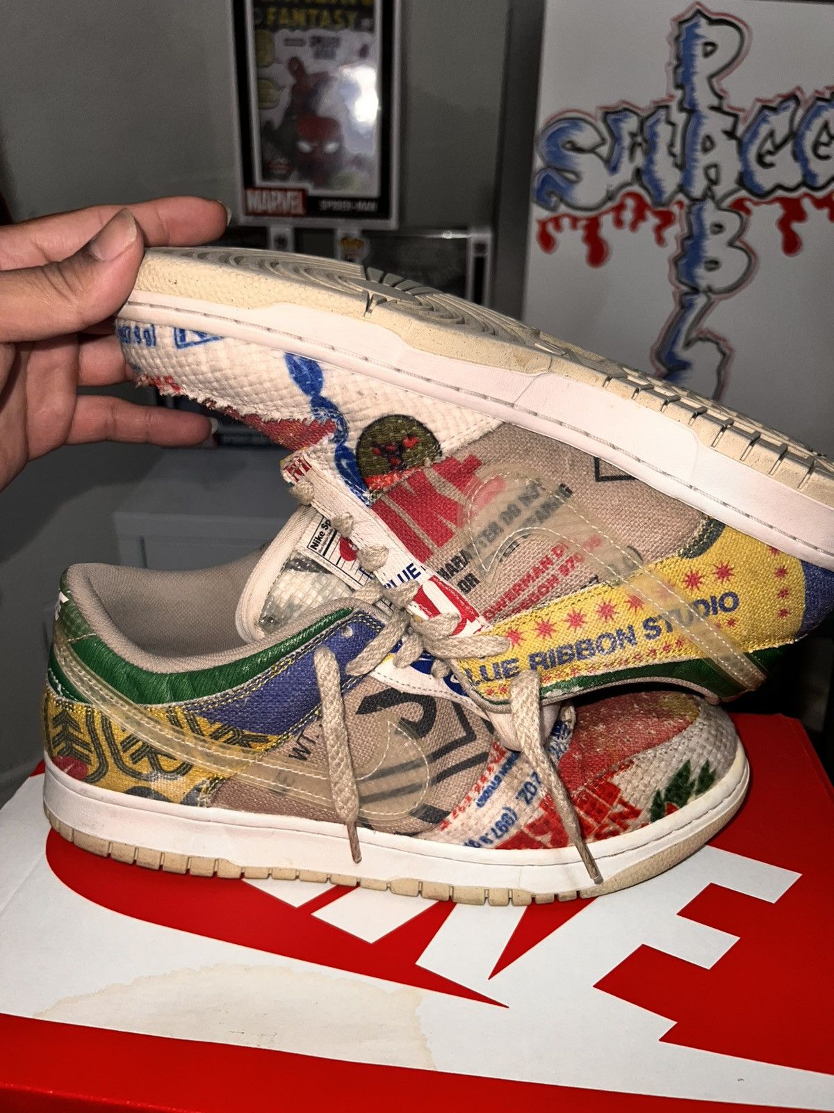 Nike Nike Dunk Low SP City Market Size US 10 / EU 43 - 2 Thumbnail
