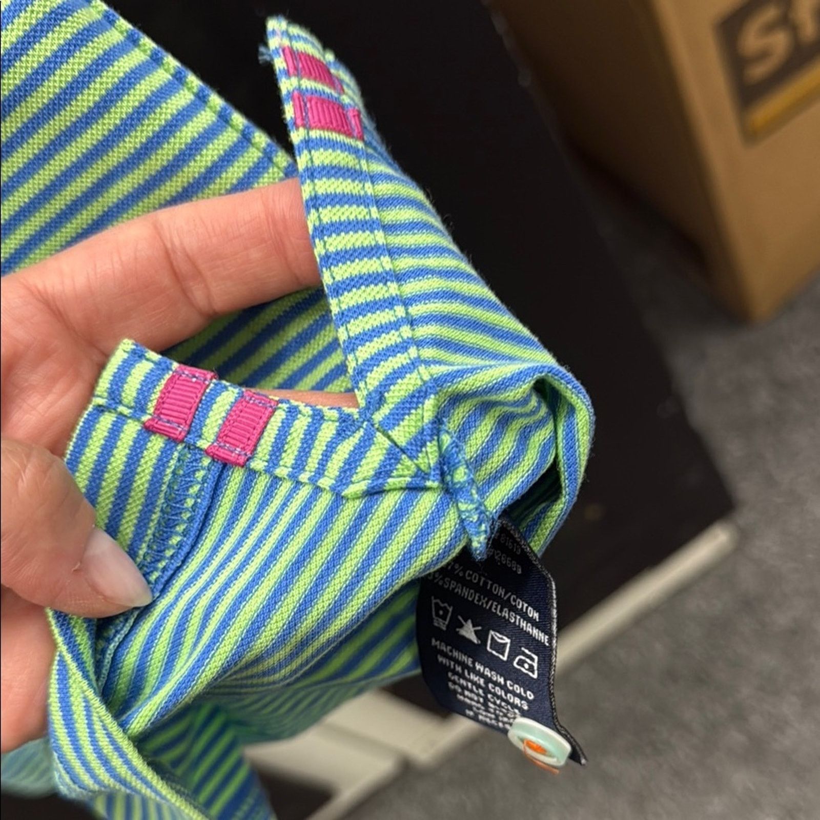 Robert Graham NWT Robert graham Green and Blue Polo Shirt Size M Size US M / EU 48-50 / 2 - 12 Thumbnail