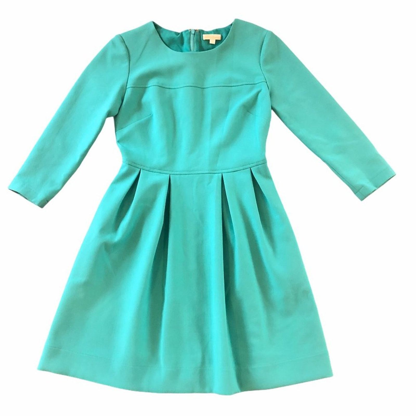 Shoshanna 3/4 Sleeve Ponte Knit Dress Seafoam Mint Green Dresses