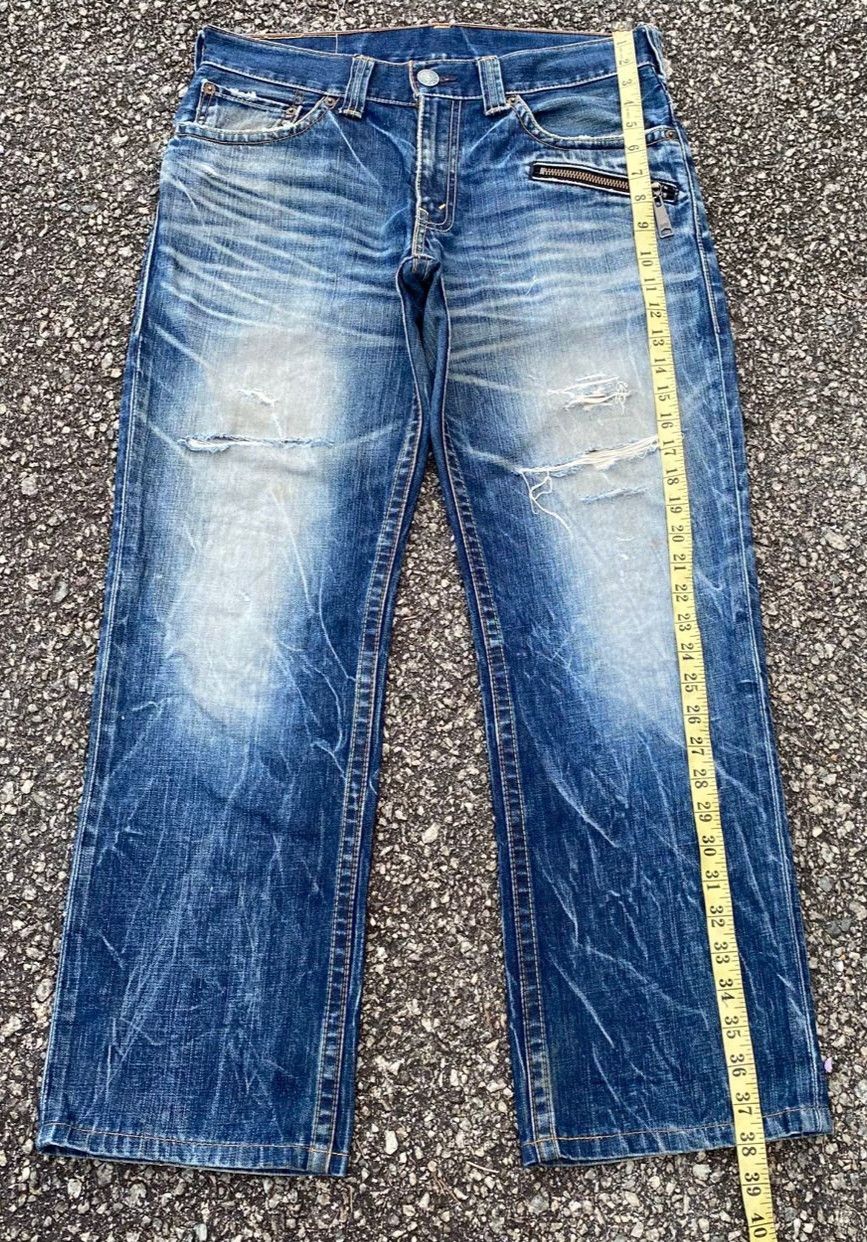 Levi's Vintage Levis Distressed Denim Kurt Cobain Style Size US 32 / EU 48 - 3 Thumbnail