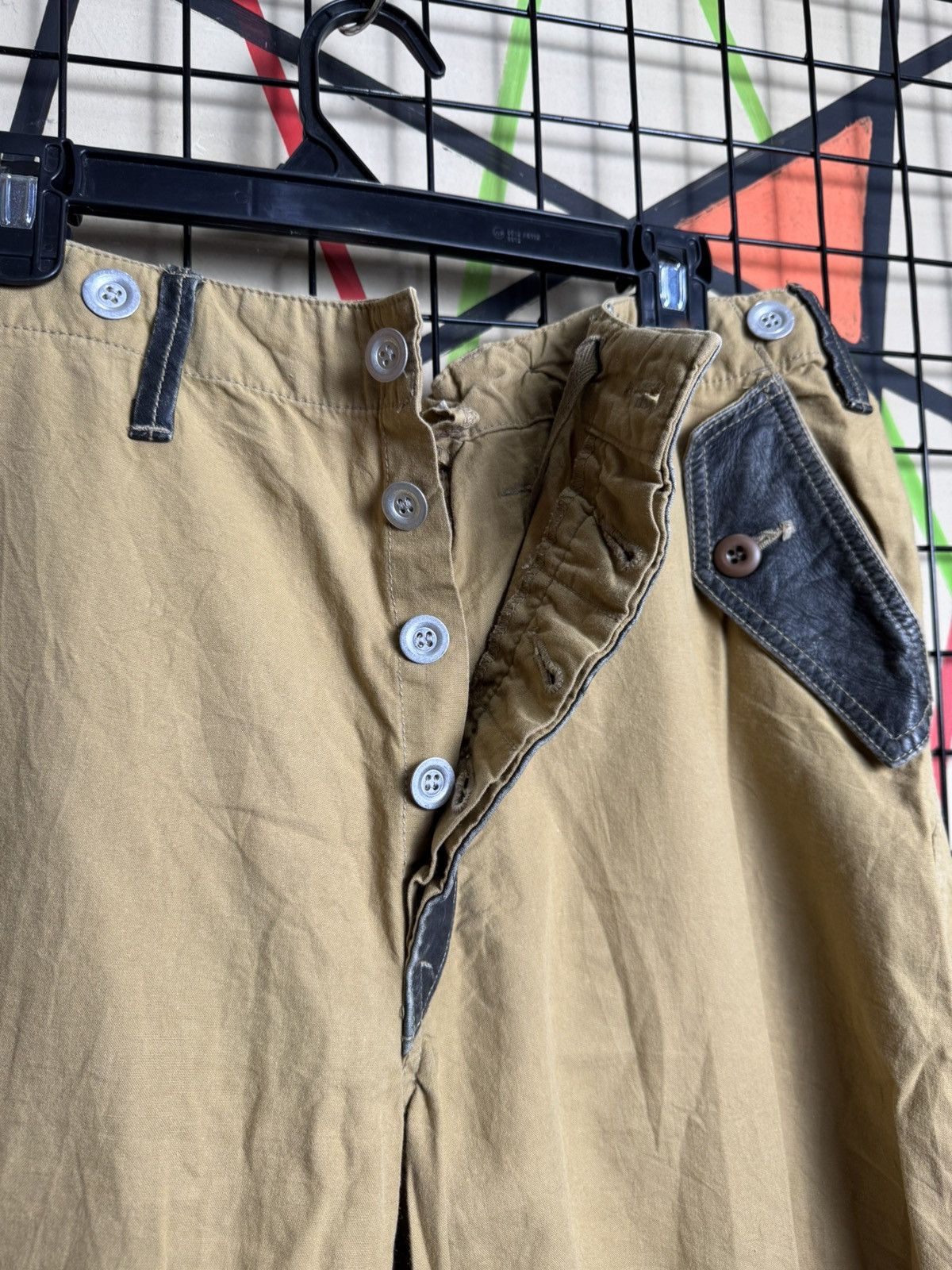 Le Grande Bleu (L.G.B.) LGB long pants buckle back leather Size US 34 / EU 50 - 3 Thumbnail