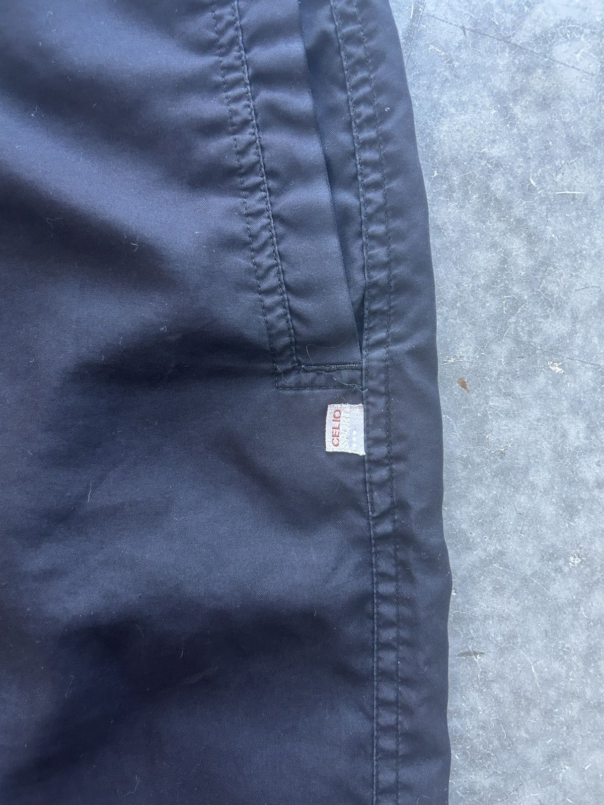 Vintage Vintage Y2K Baggy Black Parachute Pants Size US 34 / EU 50 - 3 Thumbnail