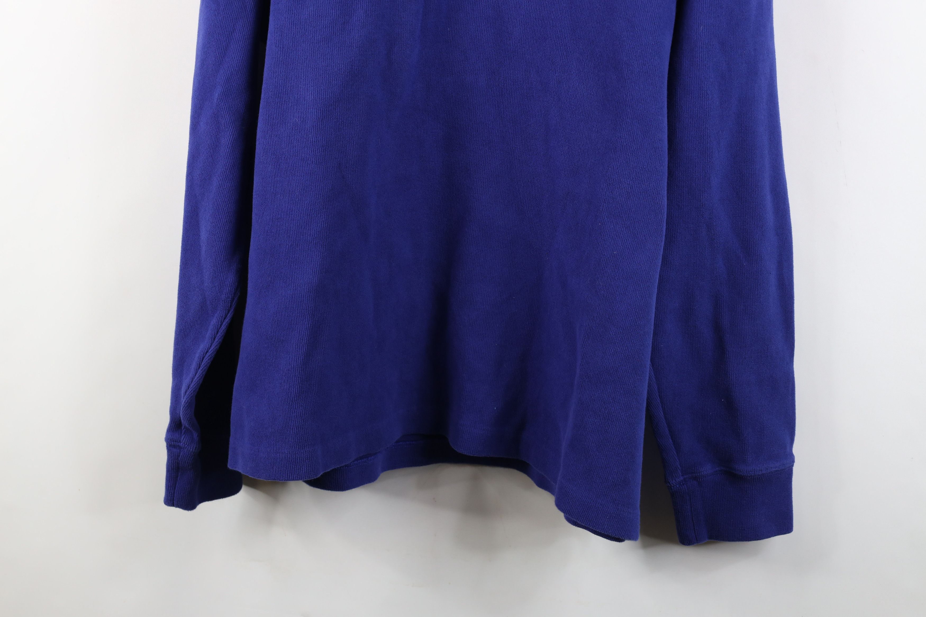 Ralph Lauren Vintage Ralph Lauren Ribbed Knit Half Zip Pullover Sweater Size US XL / EU 56 / 4 - 3 Thumbnail