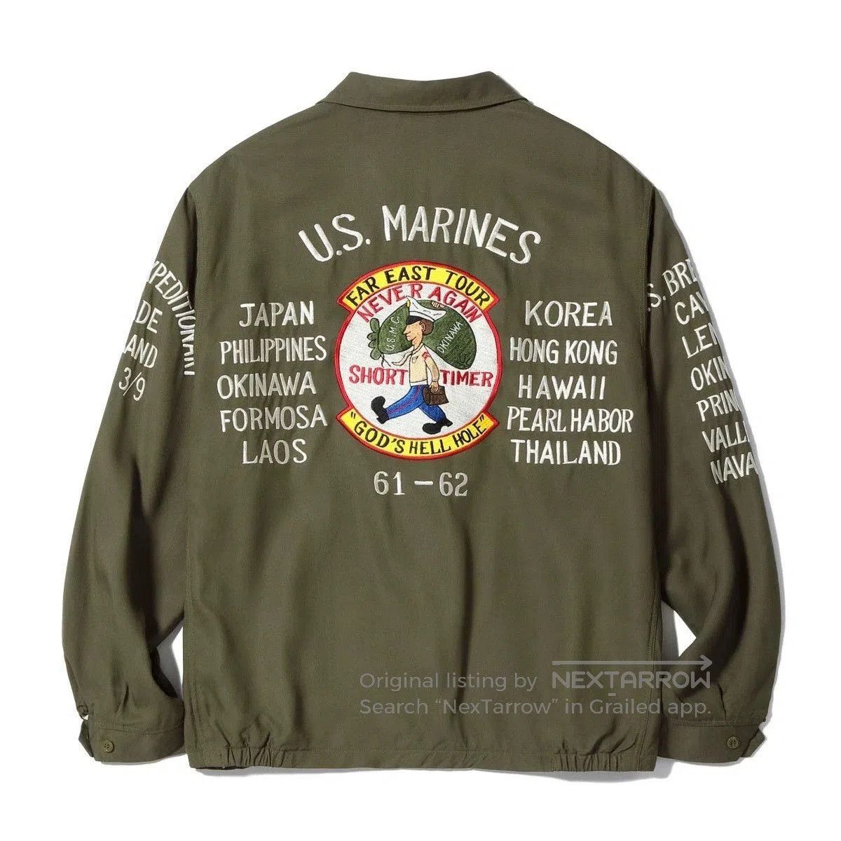 Buzz Rickson's Buzz Rickson's Military Rayon Utility Jacket. Size US XXS / EU 40 - 2 Thumbnail