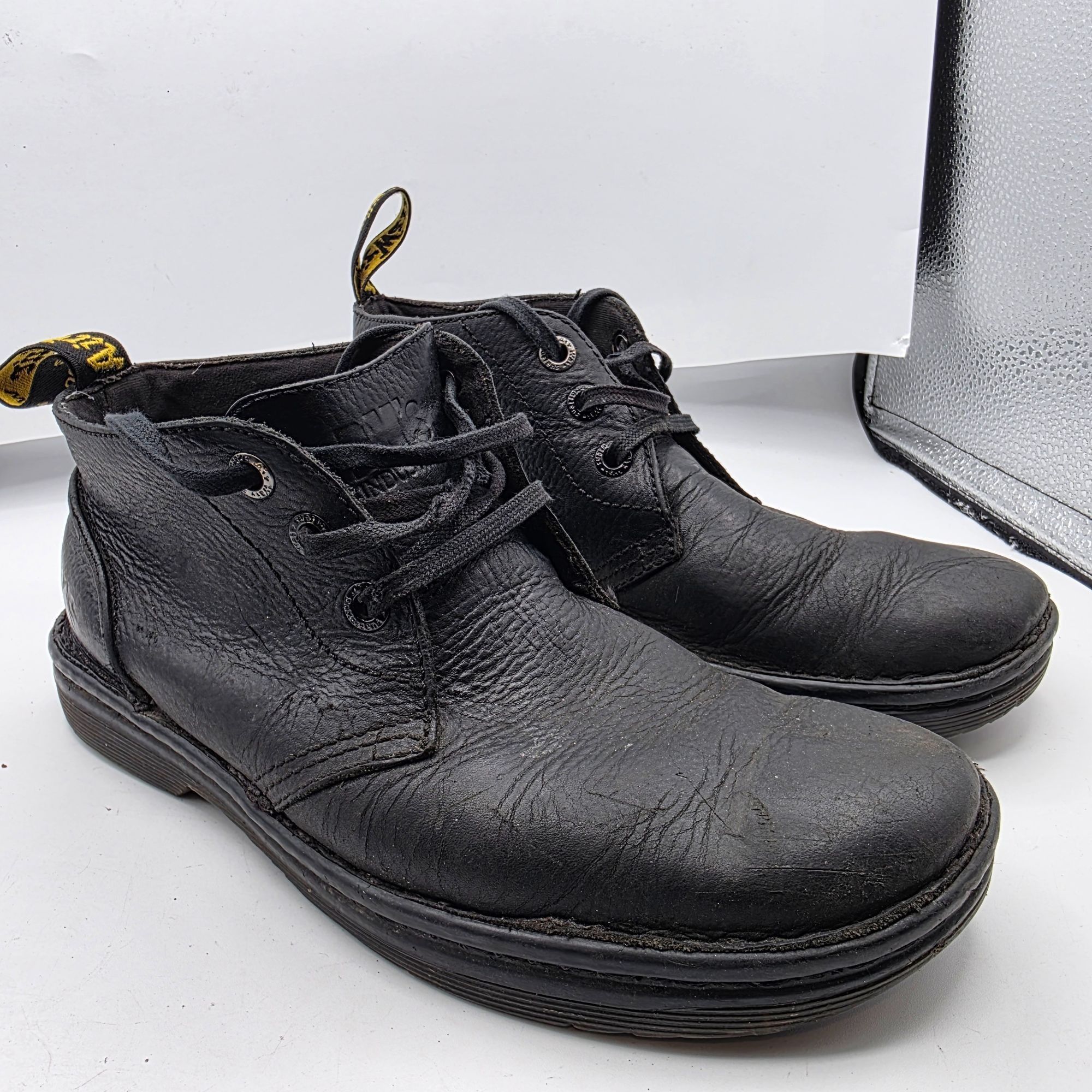 Dr. Martens Dr. Martens Sussex Womens 9 Black Chukka Boots Durable Leath Size US 9 / IT 39 - 1 Thumbnail