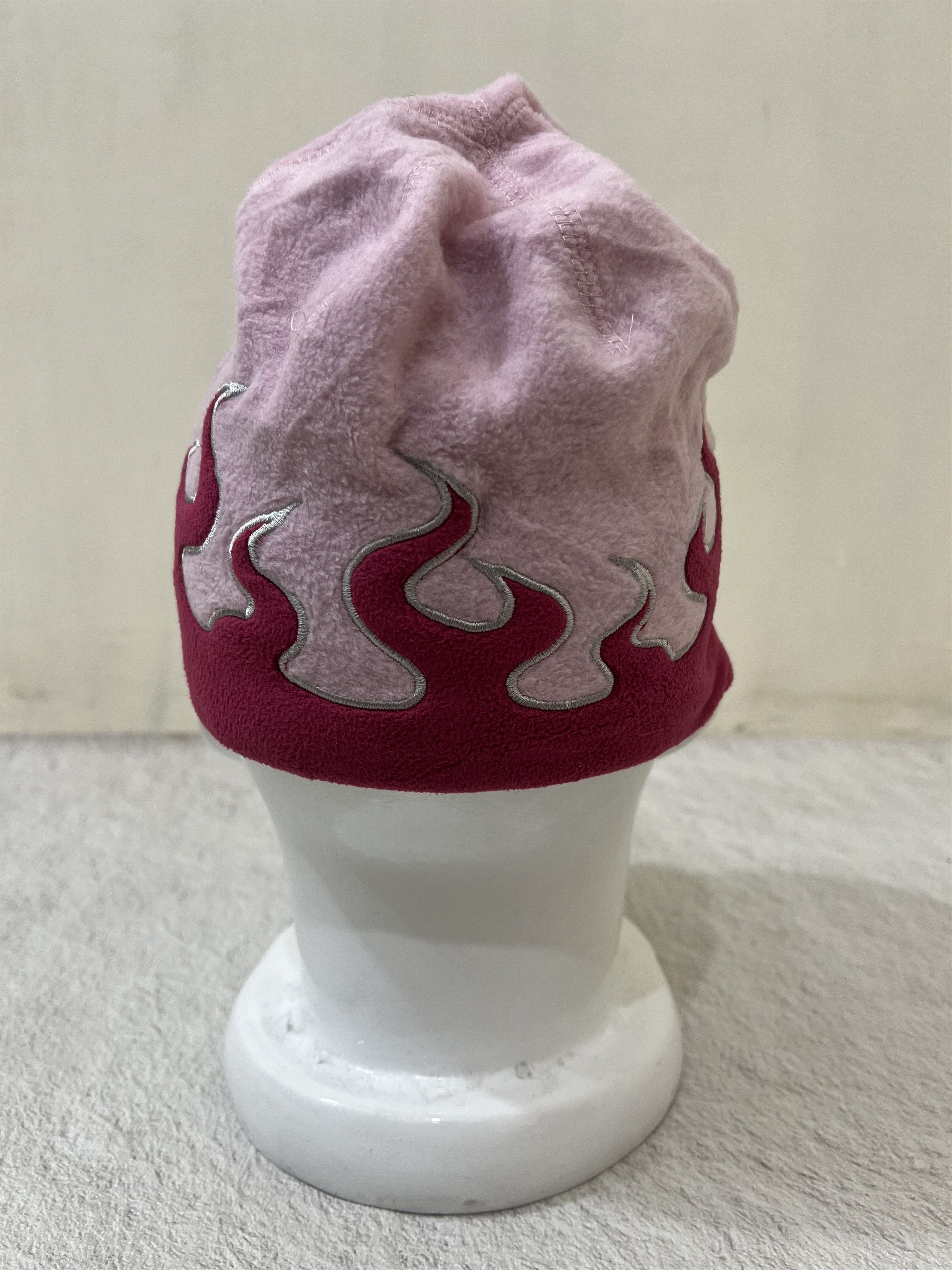 Japanese Brand 2000s Archival Hysteric Flame Fleece Knit Beanie y2k Ifsix Size ONE SIZE - 3 Thumbnail