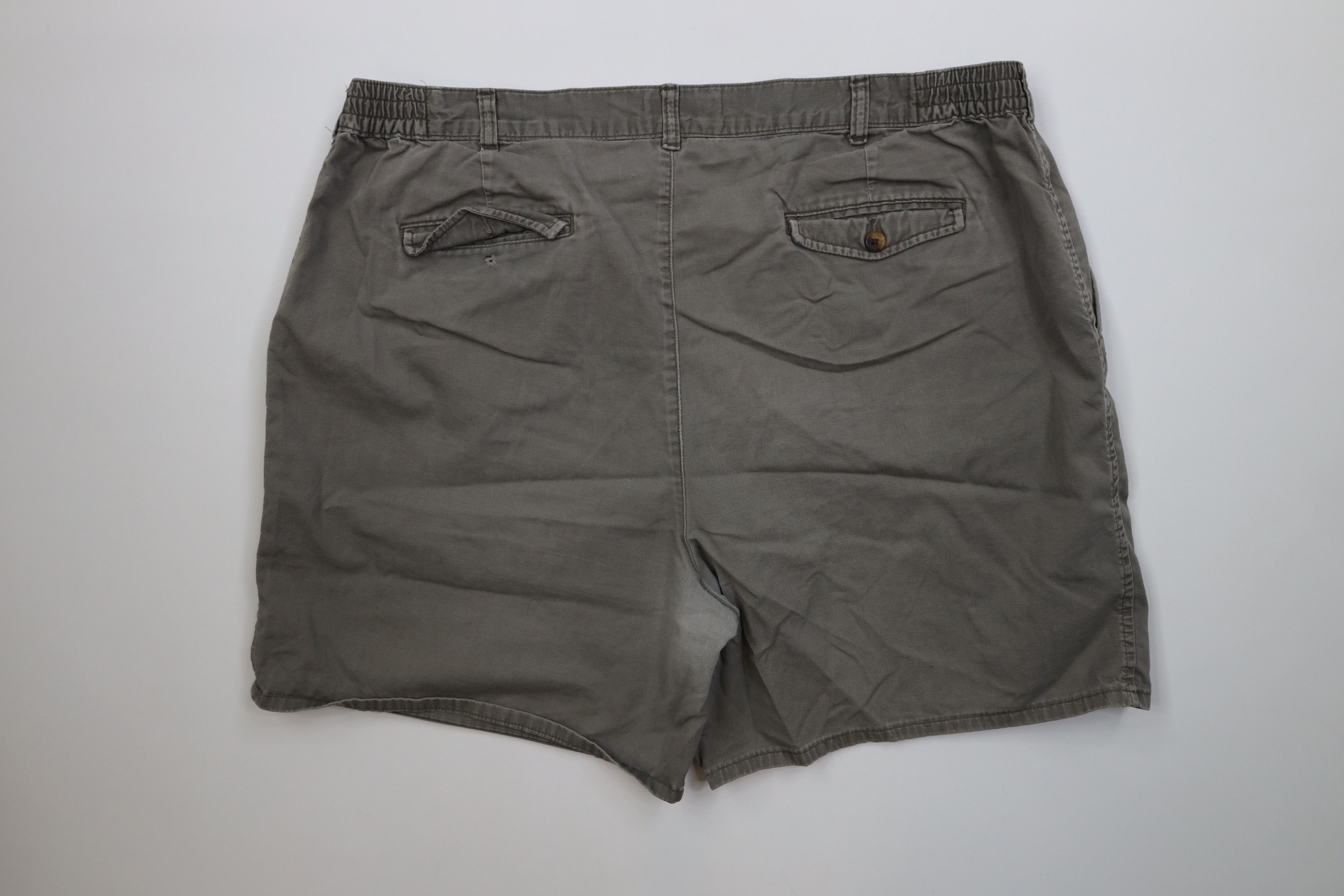L.L. Bean Vintage 90s LL Bean Above Trekking Shorts Gray Green USA Size US 40 / EU 56 - 10 Thumbnail
