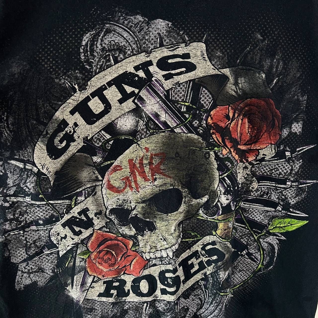 Band Tees Guns N Roses Vintage 2009 Rock Tee Size US L / EU 52-54 / 3 - 3 Thumbnail