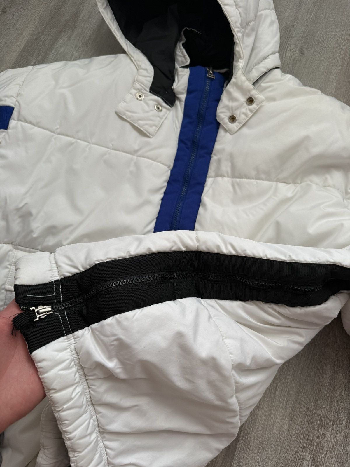 Nike Vintage Nike Anorak Center Swoosh Puffer Jacket Size US L / EU 52-54 / 3 - 10 Thumbnail