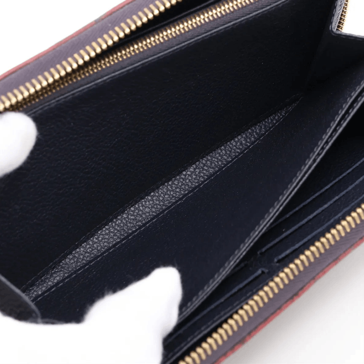 Louis Vuitton Monogram Empreinte Zippy Wallet Navy Size ONE SIZE - 6 Thumbnail