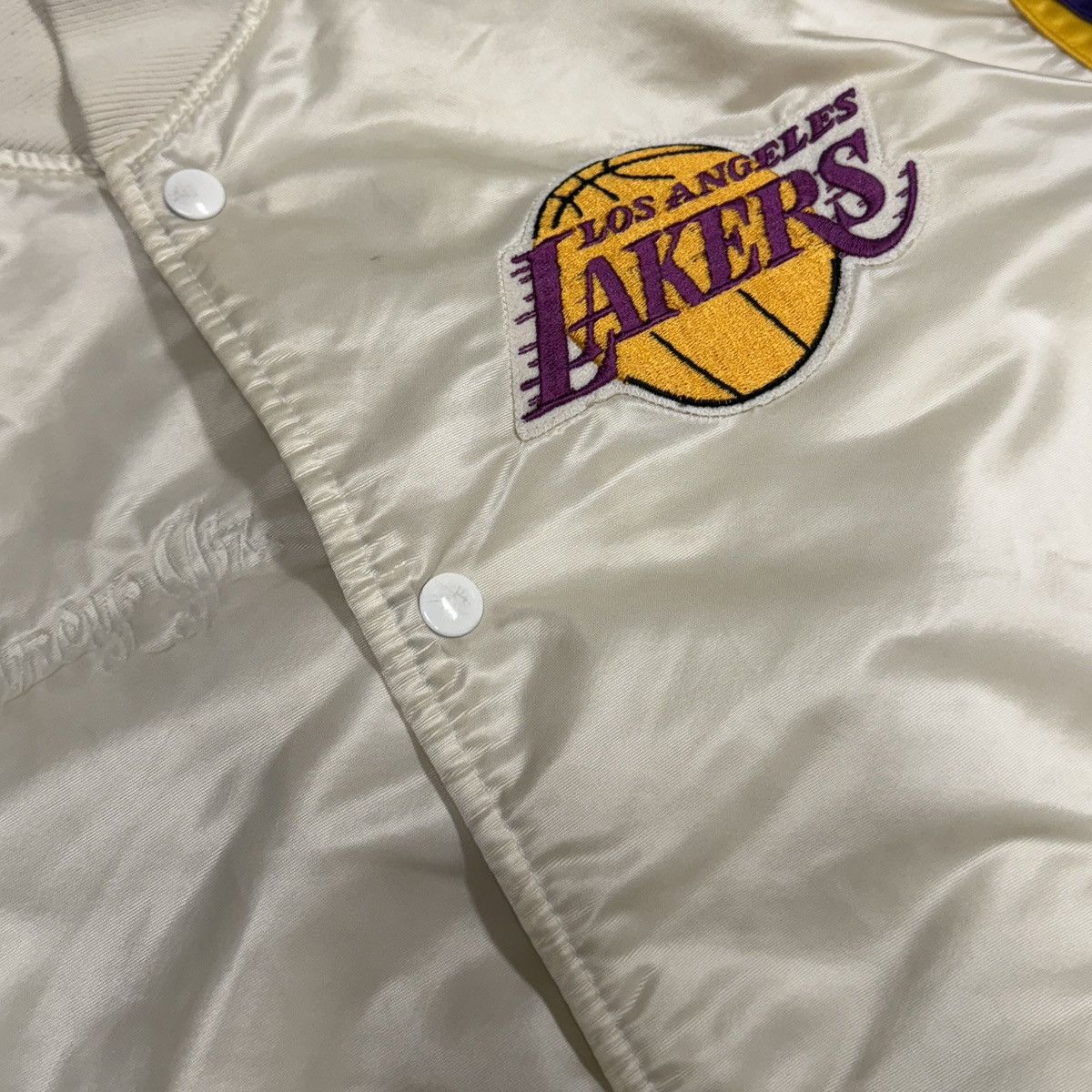 Starter Vintage 90s LA LAKERS Button Up Varsity STARTER Jacket Size US L / EU 52-54 / 3 - 8 Thumbnail