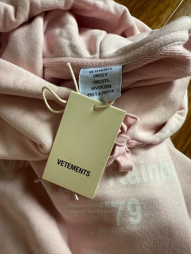 Vetements Vetements Pink Unicorn Sweatshirt Size US XS / EU 42 / 0 - 3 Thumbnail