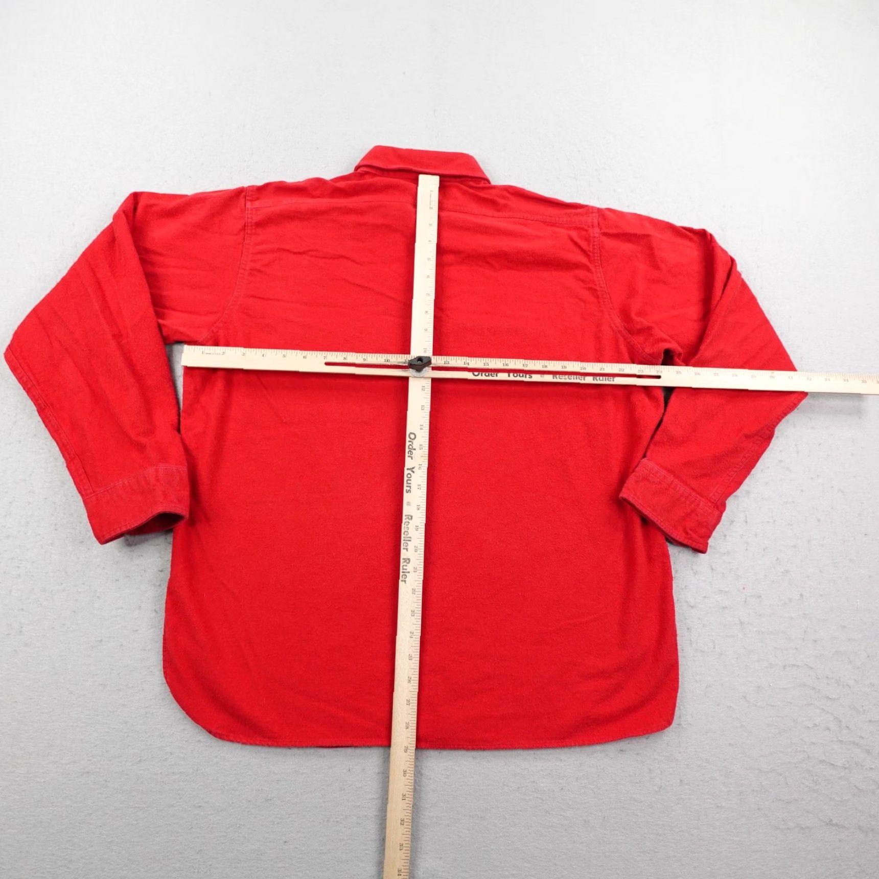 Vintage VINTAGE Woolrich Shirt Mens XL Red Chamois Flannel Button Up Made In USA 80s Size US XL / EU 56 / 4 - 6 Thumbnail