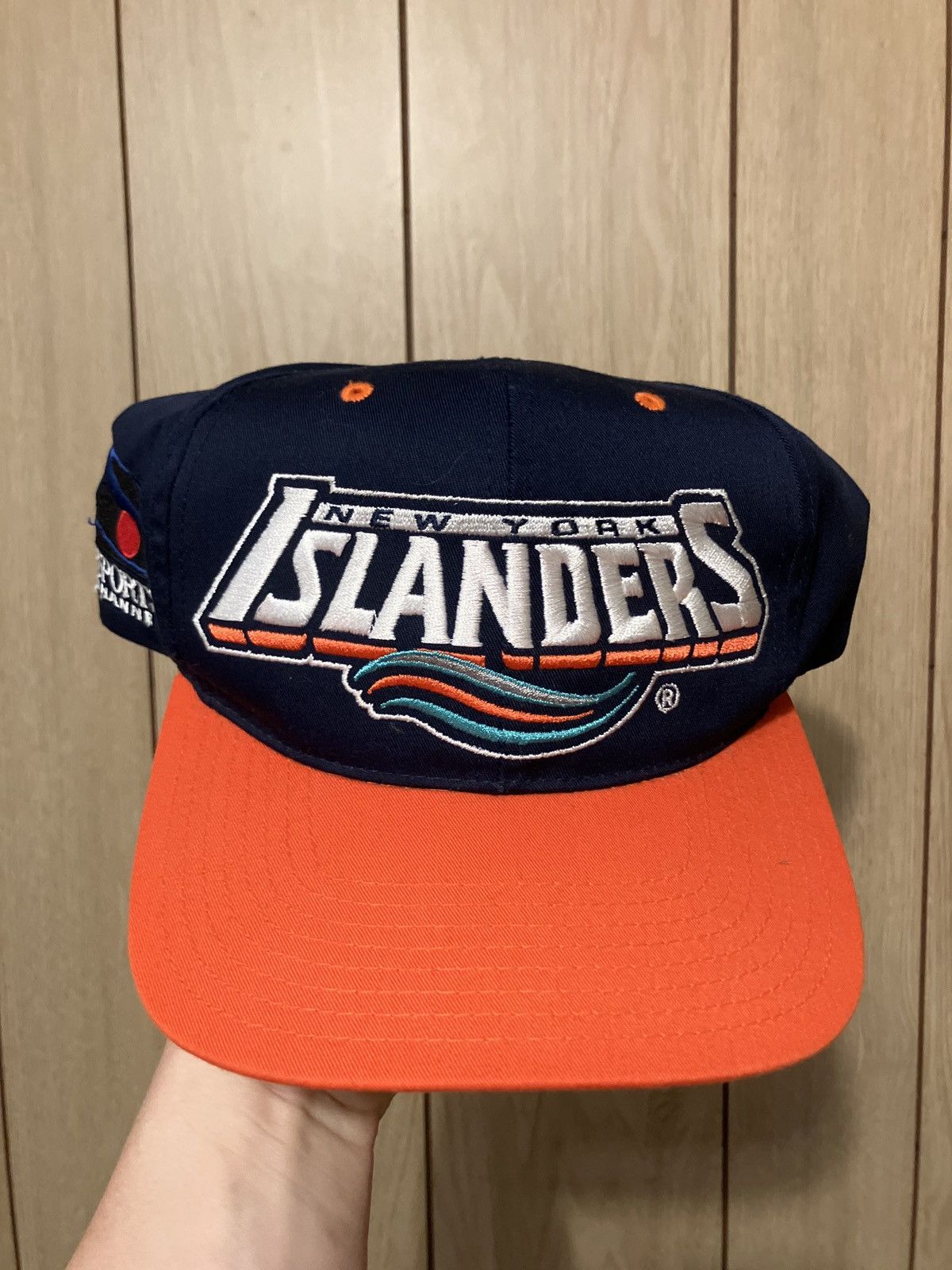 JCPenney Vintage 1990s New York Islanders Hat Size ONE SIZE - 2 Thumbnail