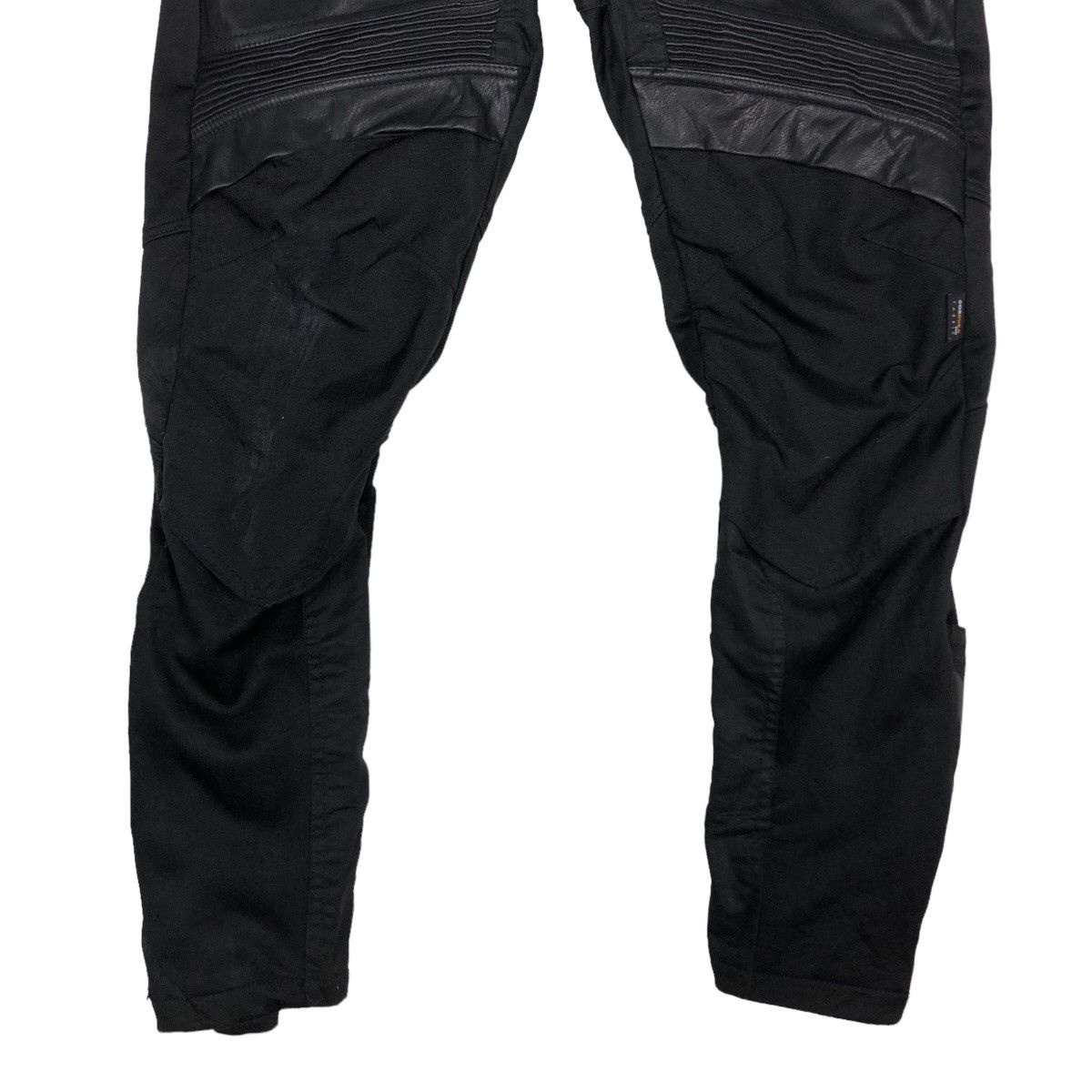 Hysteric Glamour 🔥Vintage Soft Leather Biker Pants Corduro Fabric Japan Size US 33 - 5 Thumbnail