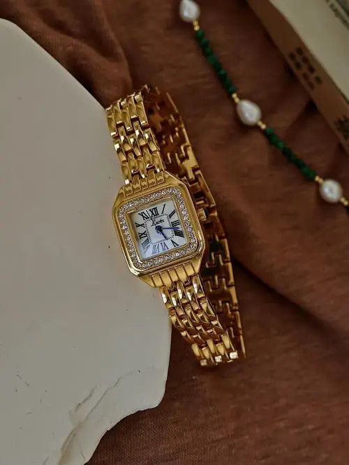 Jewelry Kitajima x Miyo rectangle stainless steel quartz watch Size ONE SIZE - 6 Thumbnail