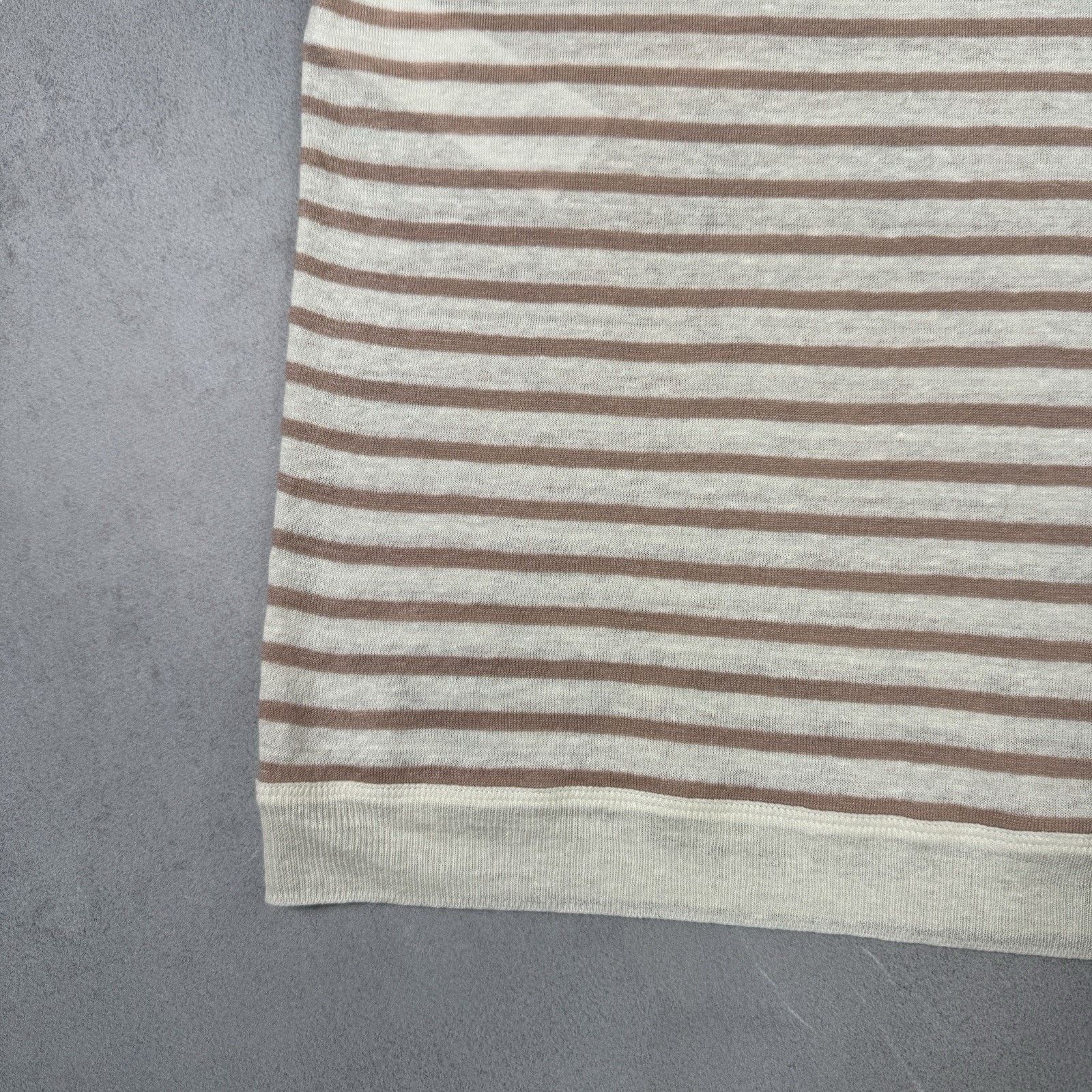 Dior Christian Dior Women Linen T Shirt Size IT 42 Striped Size M / US 6-8 / IT 42-44 - 21 Thumbnail