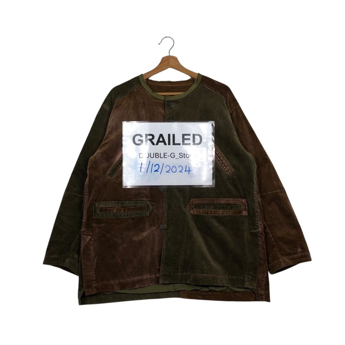Japanese Brand 📌Patch Work Multi Color Chore Worker Jacket Mili&Mili Size US M / EU 48-50 / 2 - 1 Thumbnail