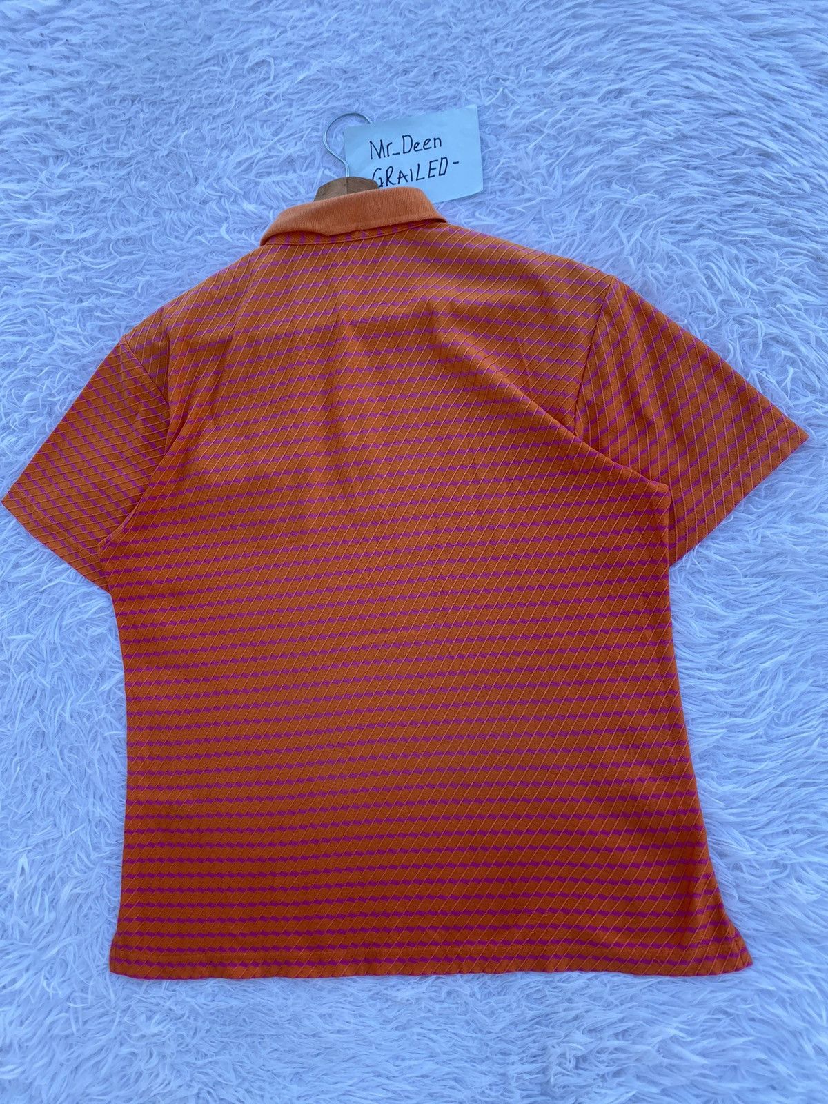 Lanvin Rare Vintage Lanvin Textured Polo Tshirt Size US M / EU 48-50 / 2 - 16 Thumbnail