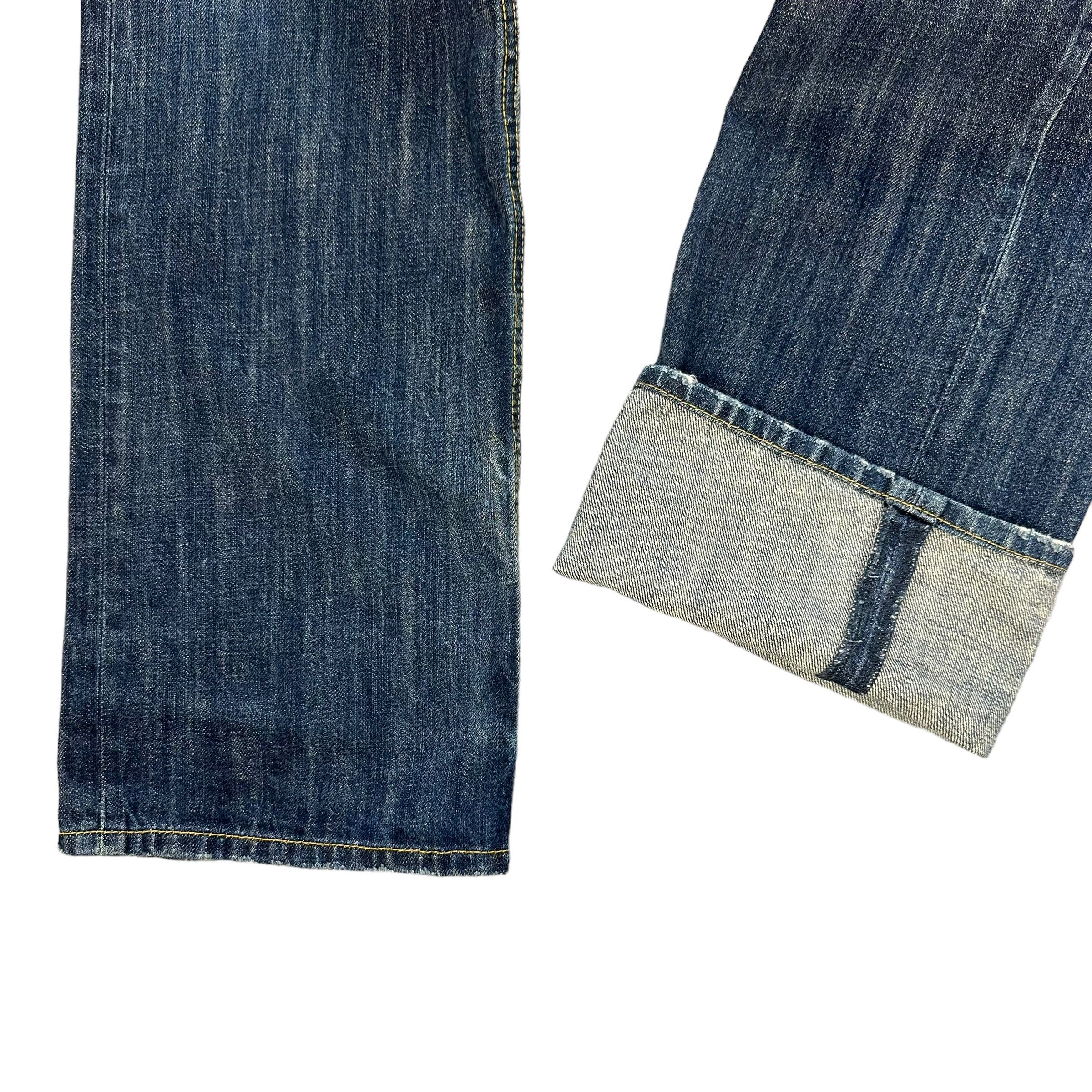 Japanese Brand ARNOLD PALMER TIMELESS FLY BOTTON DENIM PANT #8856-032 Size US 34 / EU 50 - 5 Thumbnail