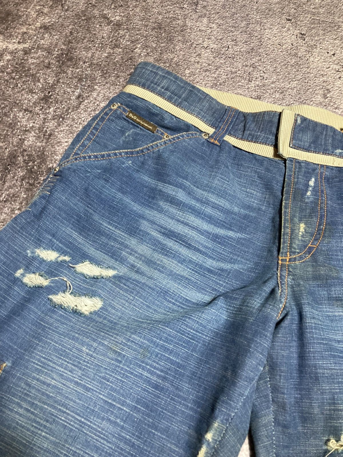 Dolce & Gabbana Vintage D&G Dolce Gabbana Cargo Pants Distressed Archive Size US 36 / EU 52 - 8 Thumbnail