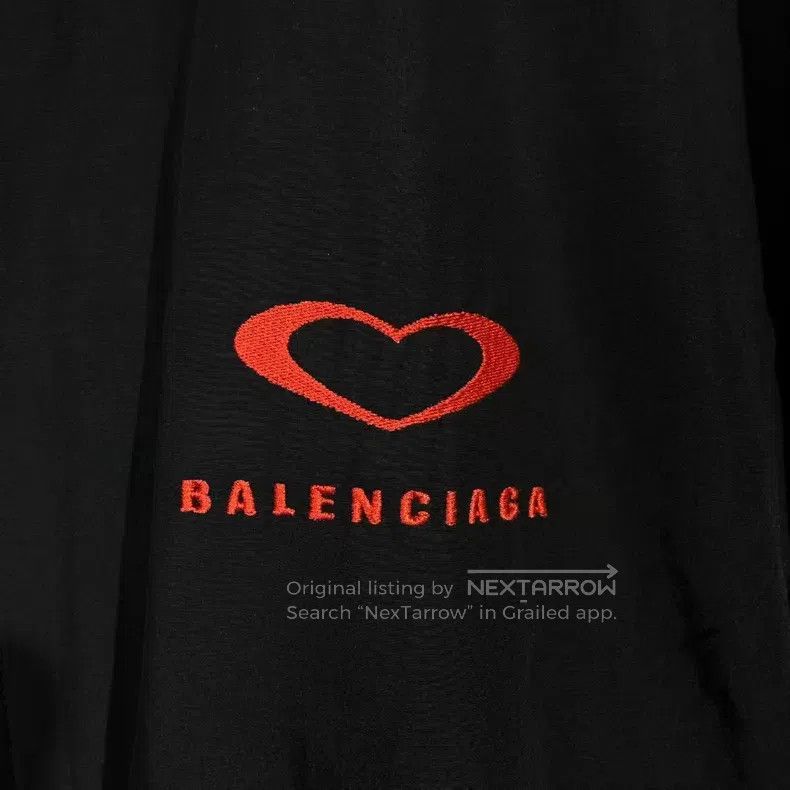 Balenciaga Balenciaga Qixi Festival Limited Love Heart Logo Jacket Size US M / EU 48-50 / 2 - 3 Thumbnail