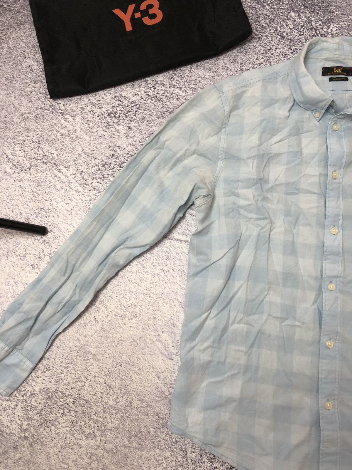 Lee MENS SHIRT LEE SIZE M VINTAGE y2K JAPAN Size US M / EU 48-50 / 2 - 2 Thumbnail