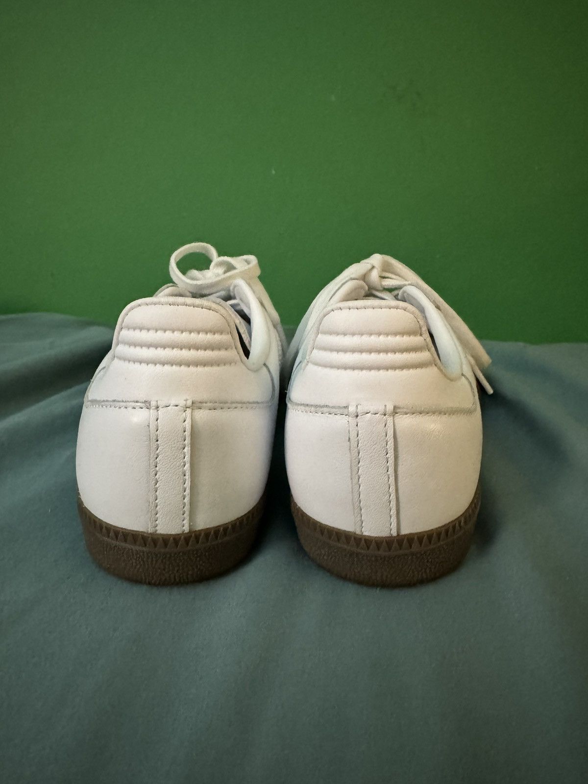 Adidas Adidas Samba Cloud White Blue Gum 2024 Size US 6 / EU 39 - 3 Thumbnail