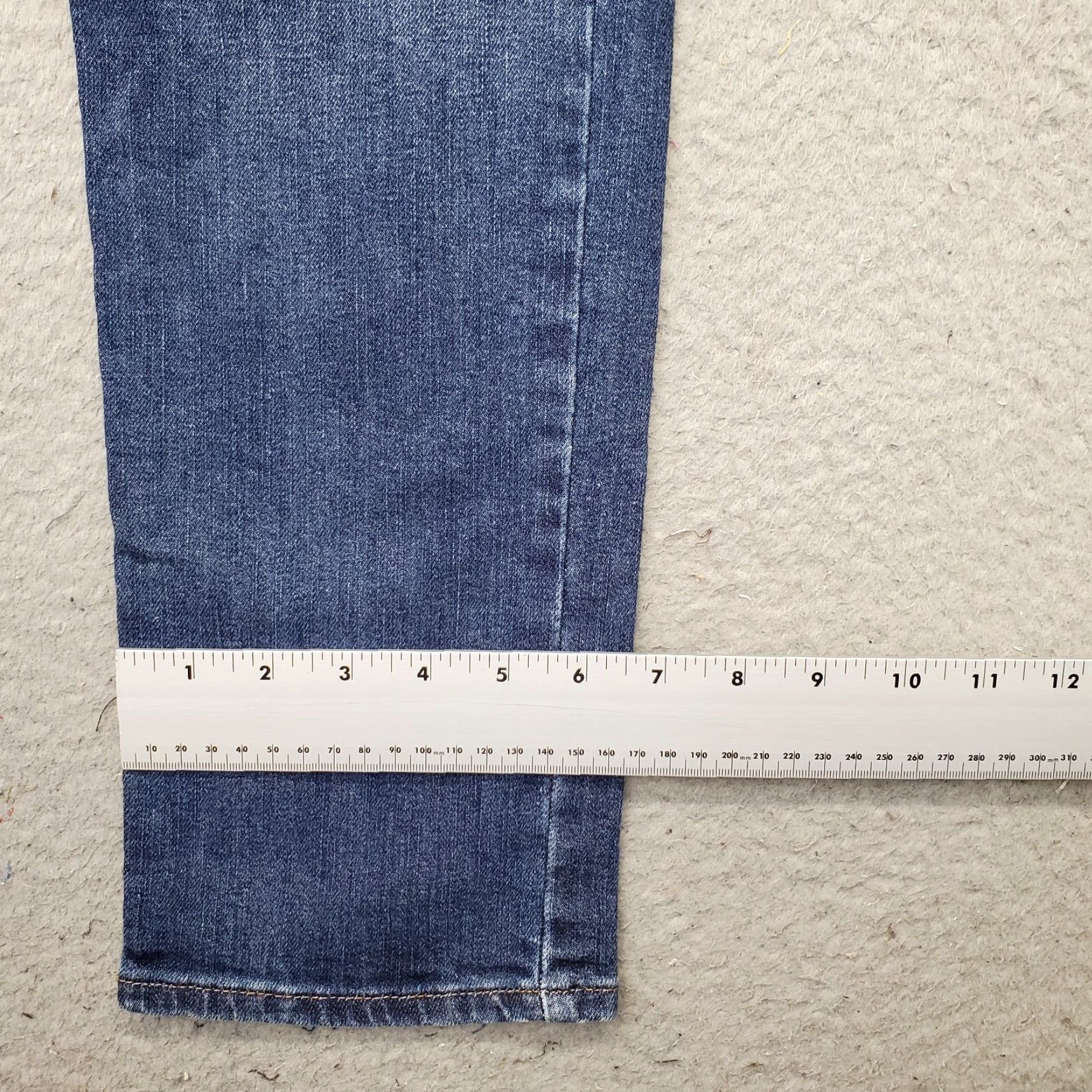 Michael Kors Michael Kors Straight Jeans Mens 30/30 Blue Denim Parker Slim Fit Medium Wash Jeans Mens 30 Blue Denim Parker Slim Fit 90s (if applicable) - Mens 30 Size US 30 / EU 46 - 5 Thumbnail