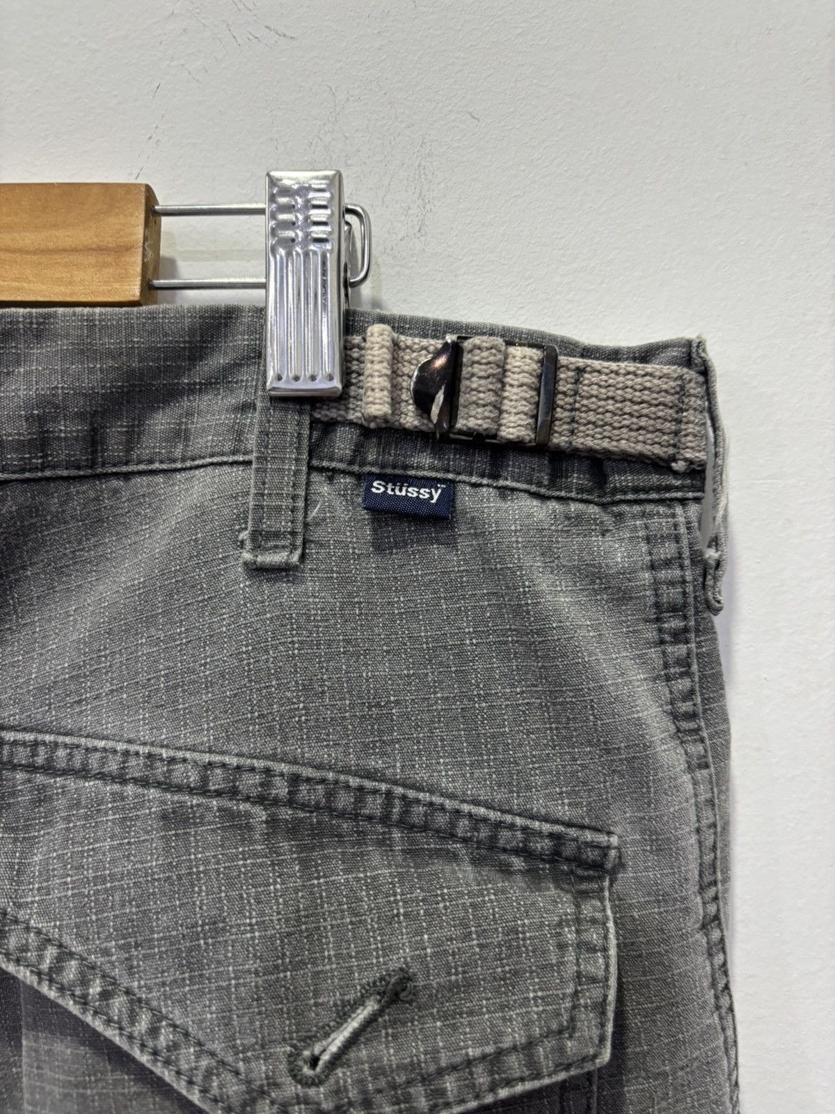 Stussy × Vintage Vintage Stussy Short Pants Size US 34 / EU 50 - 6 Thumbnail