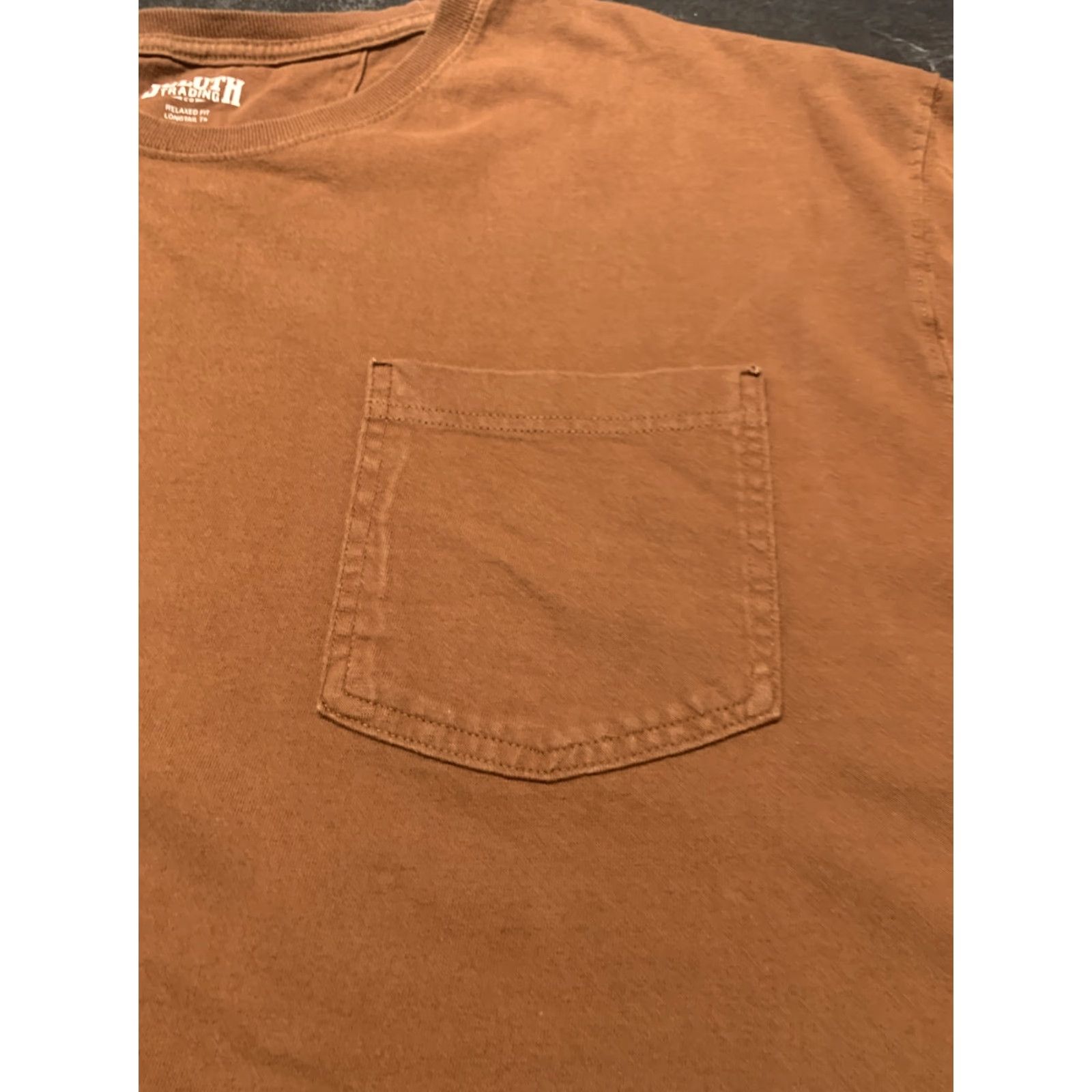 Vintage Duluth Trading Cotton Pocket T-Shirt - 3XL - Brown - Men's - Short Sleeve - Relaxed Fit Size US XXL / EU 58 / 5 - 3 Thumbnail